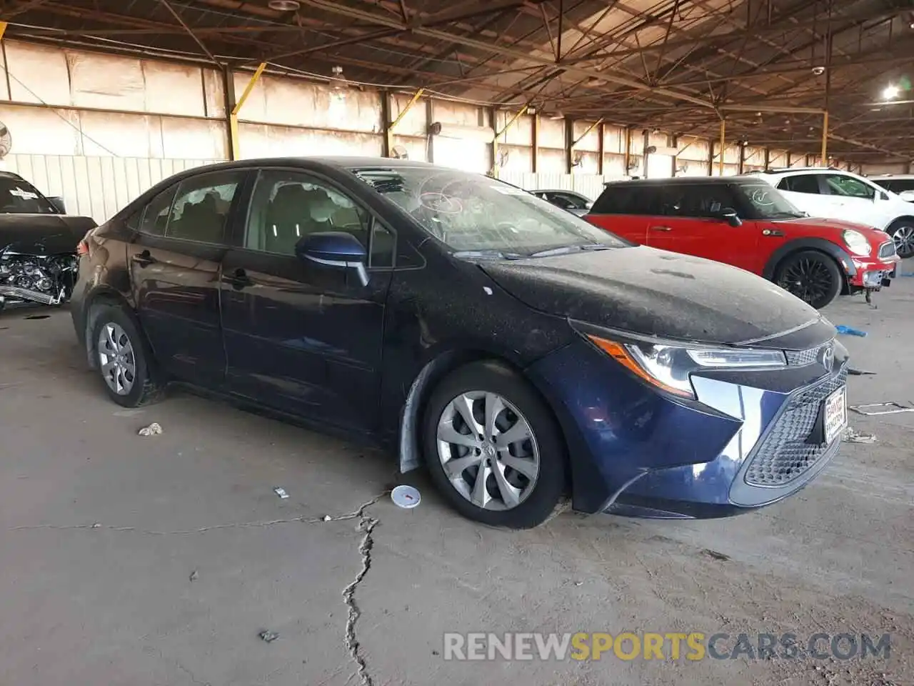 4 Photograph of a damaged car JTDEPMAEXMJ142410 TOYOTA COROLLA 2021