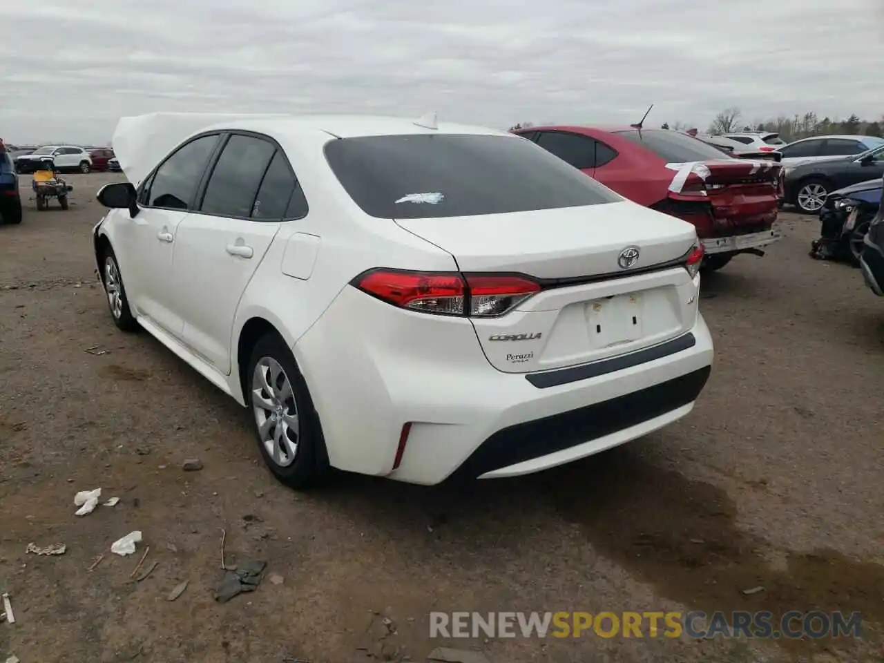 3 Photograph of a damaged car JTDEPMAEXMJ142634 TOYOTA COROLLA 2021