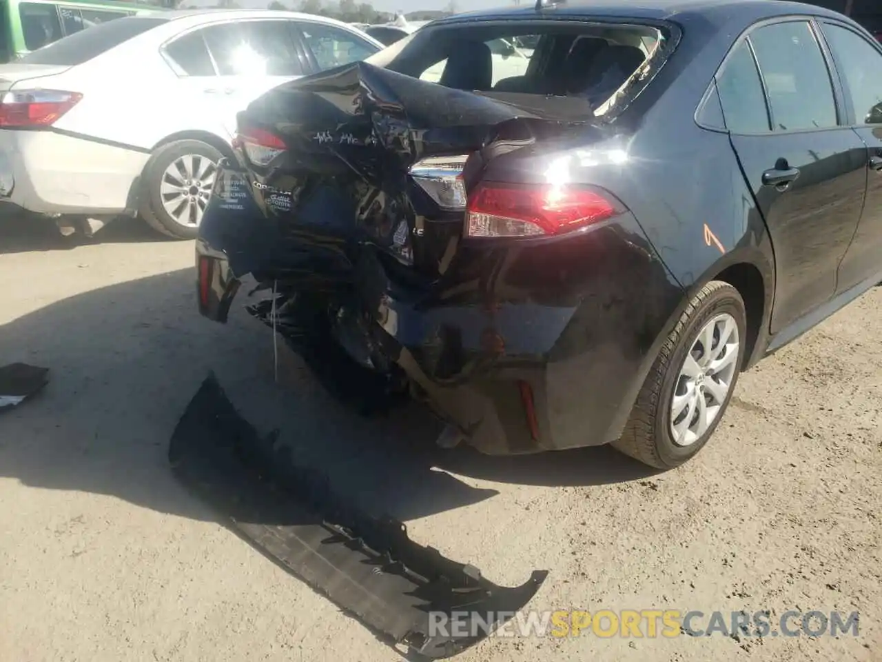 9 Photograph of a damaged car JTDEPMAEXMJ143864 TOYOTA COROLLA 2021