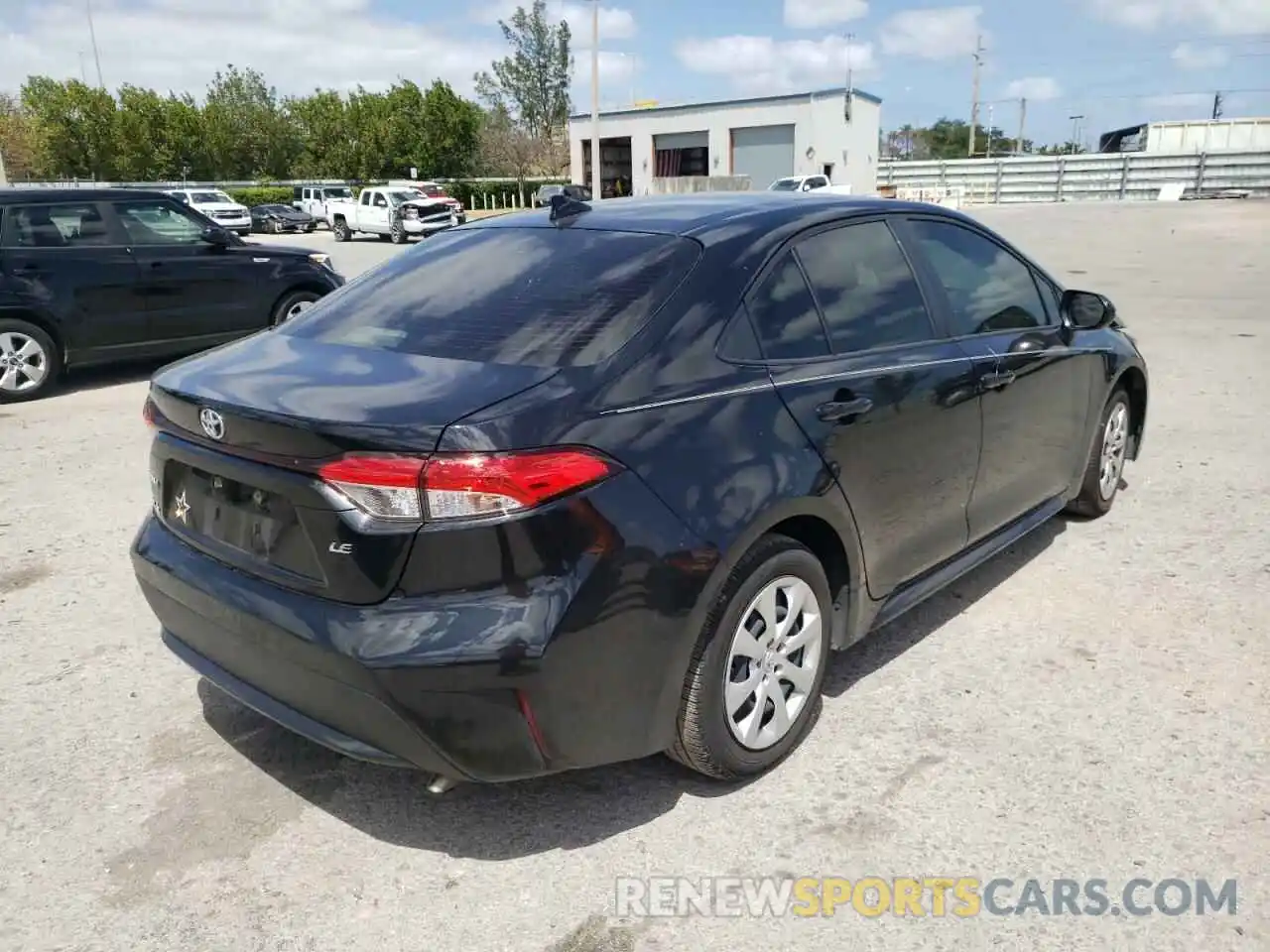 4 Photograph of a damaged car JTDEPMAEXMJ143881 TOYOTA COROLLA 2021