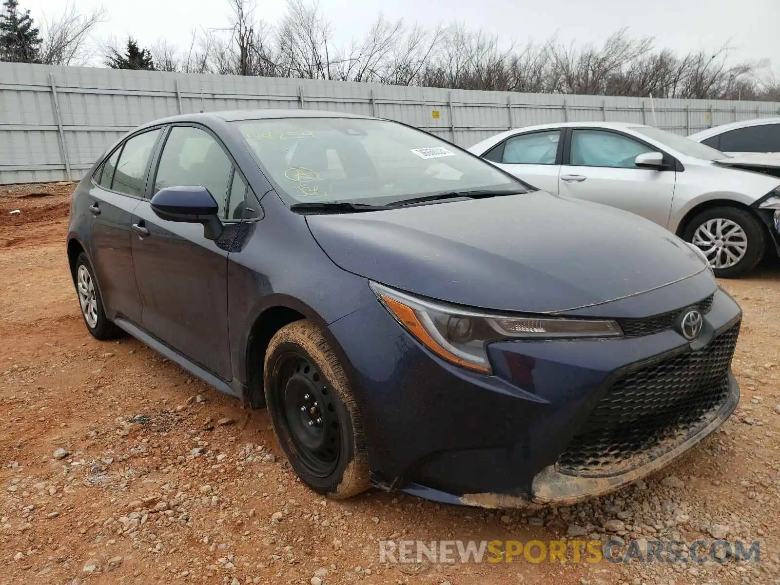 1 Photograph of a damaged car JTDEPMAEXMJ144254 TOYOTA COROLLA 2021