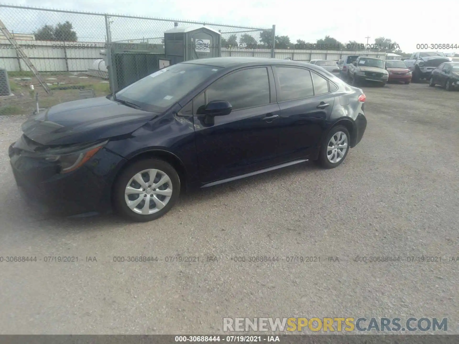 2 Photograph of a damaged car JTDEPMAEXMJ145890 TOYOTA COROLLA 2021