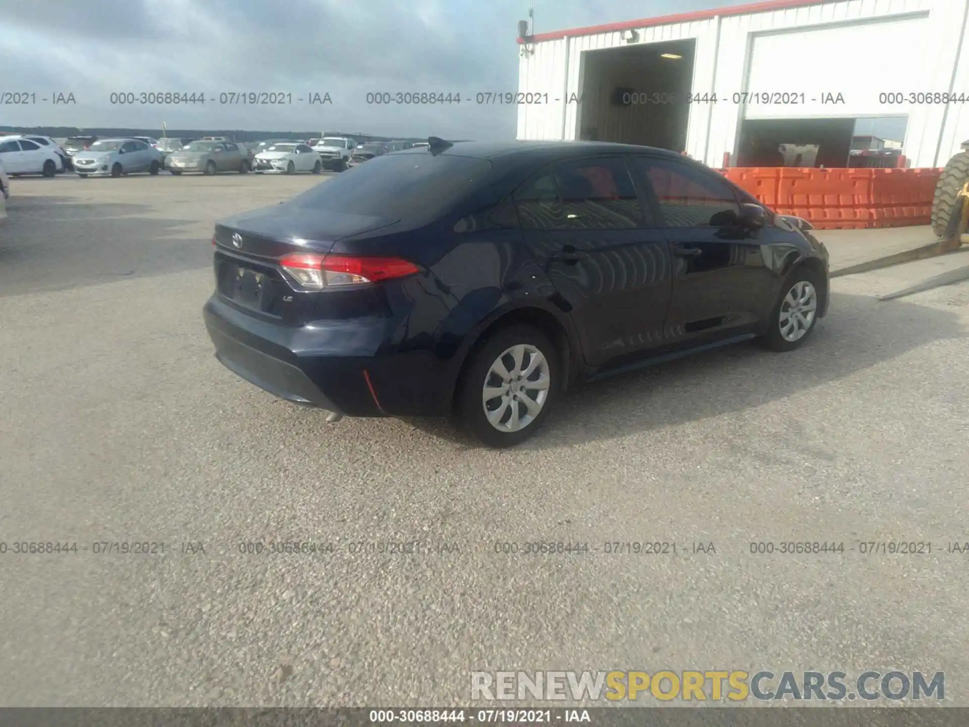 4 Photograph of a damaged car JTDEPMAEXMJ145890 TOYOTA COROLLA 2021