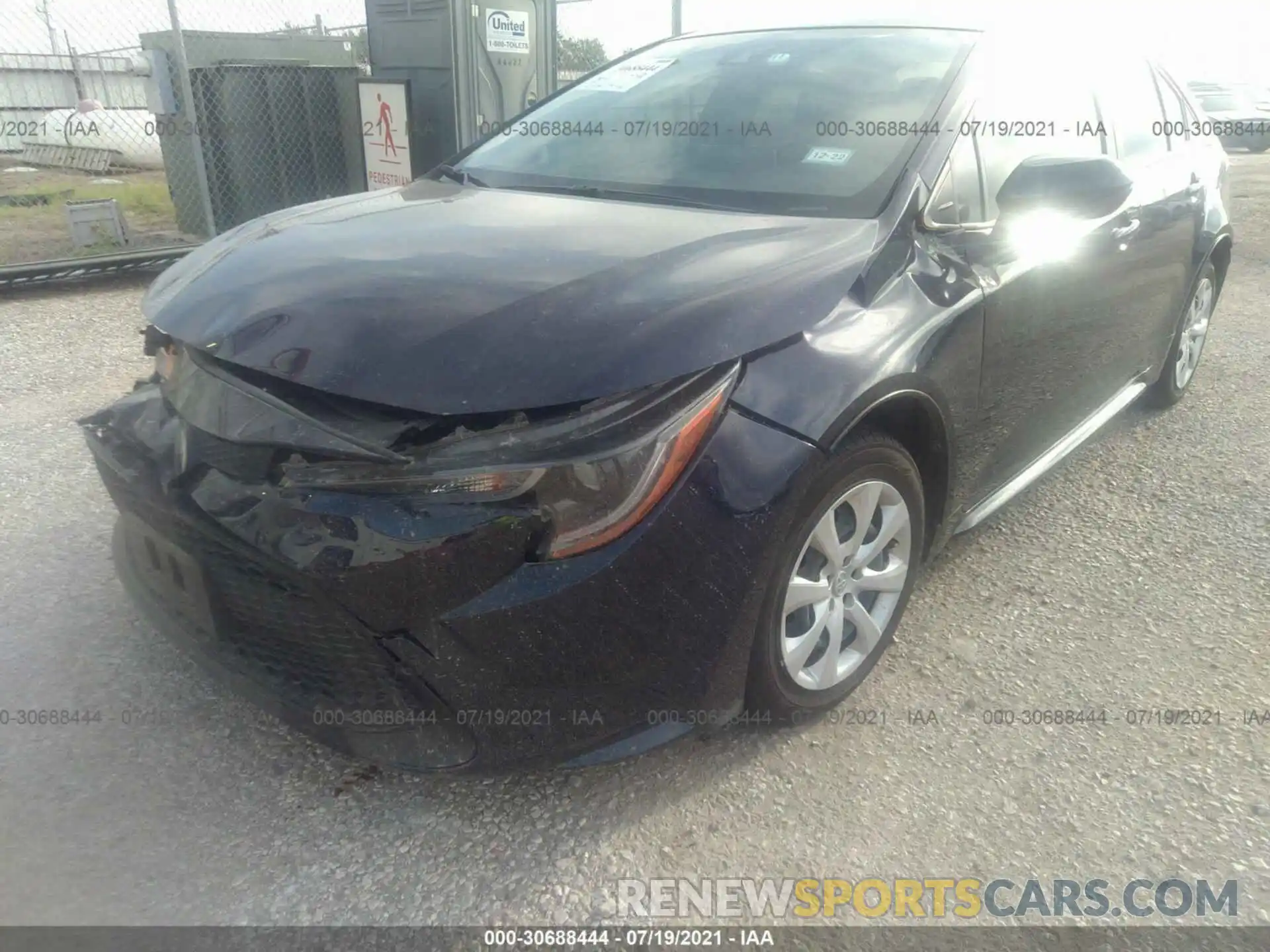 6 Photograph of a damaged car JTDEPMAEXMJ145890 TOYOTA COROLLA 2021