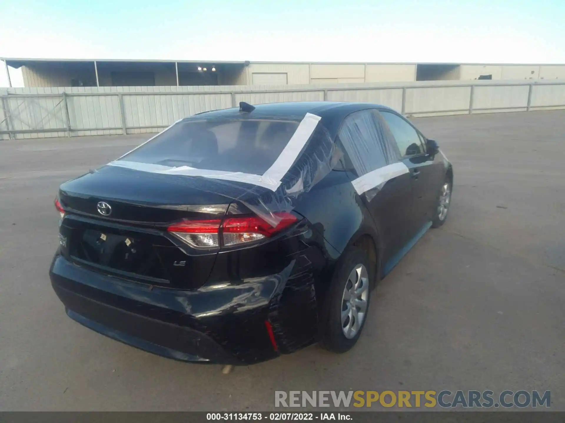 4 Photograph of a damaged car JTDEPMAEXMJ146165 TOYOTA COROLLA 2021