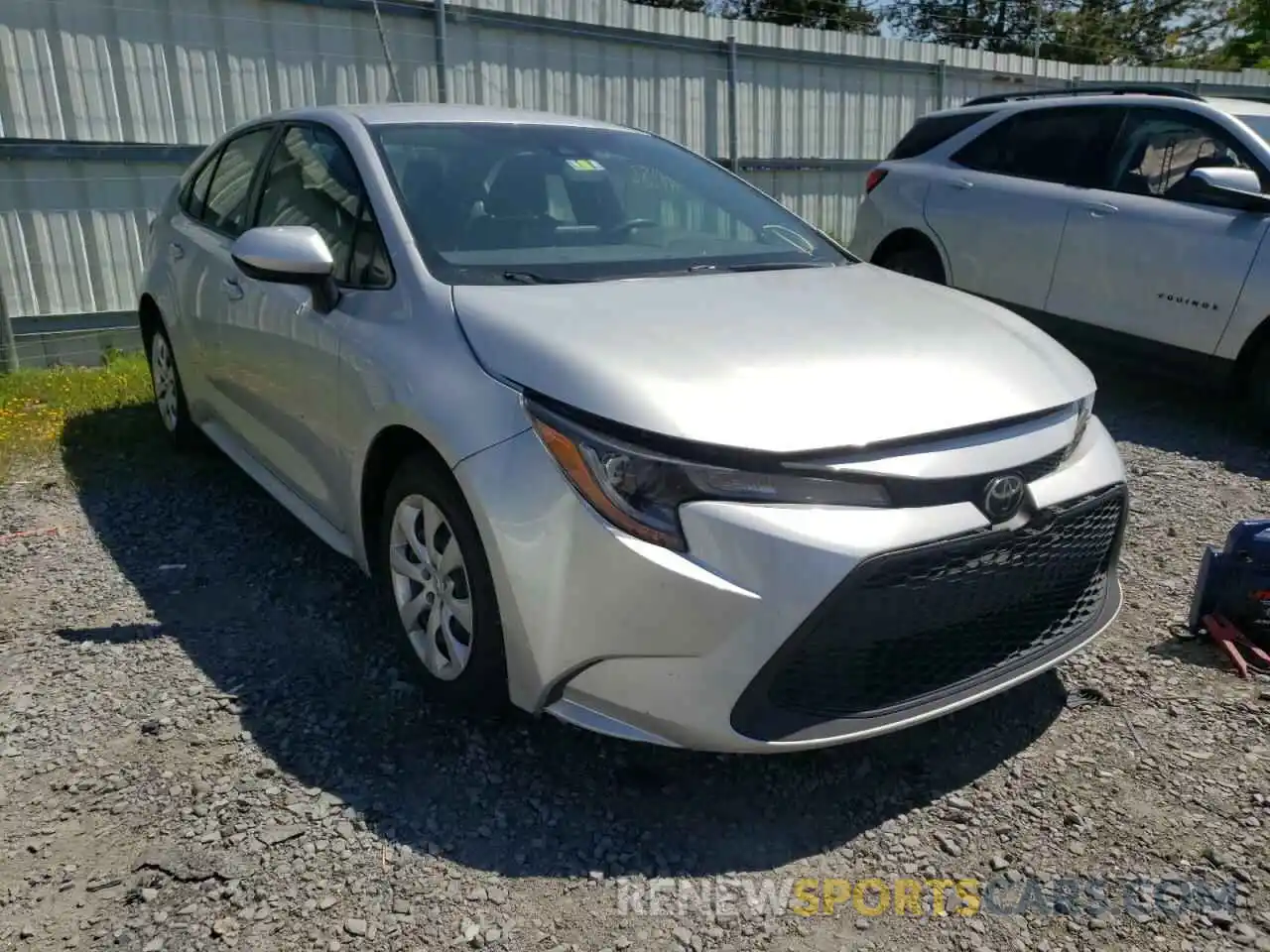 1 Photograph of a damaged car JTDEPMAEXMJ146831 TOYOTA COROLLA 2021