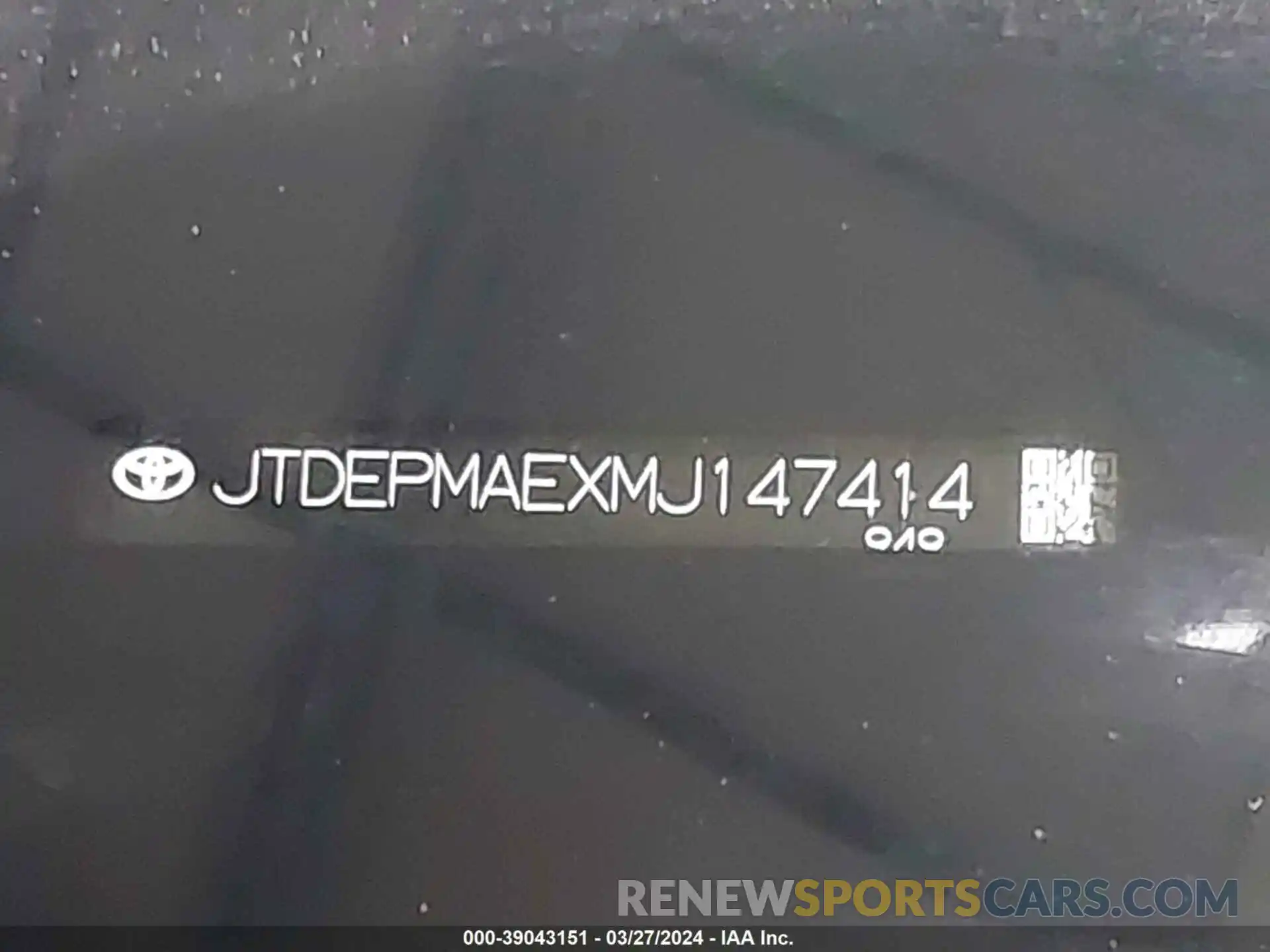 18 Фотография поврежденного автомобиля JTDEPMAEXMJ147414 TOYOTA COROLLA 2021