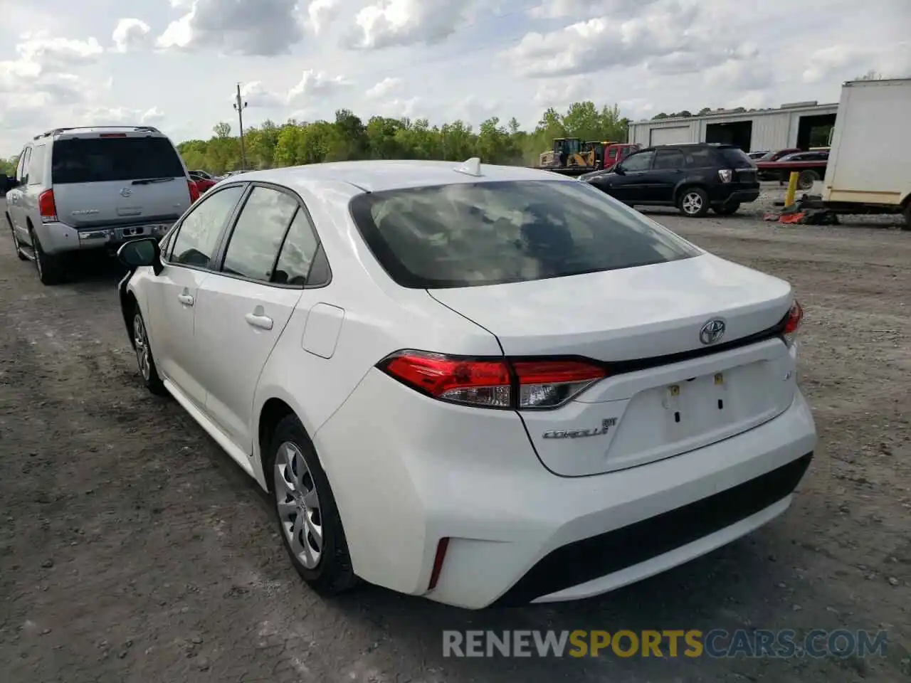 3 Photograph of a damaged car JTDEPMAEXMJ148000 TOYOTA COROLLA 2021