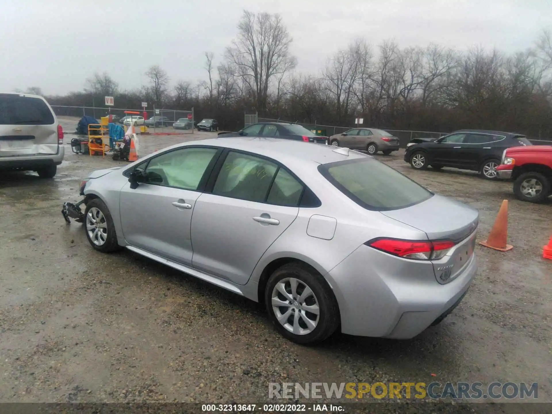 3 Photograph of a damaged car JTDEPMAEXMJ148174 TOYOTA COROLLA 2021