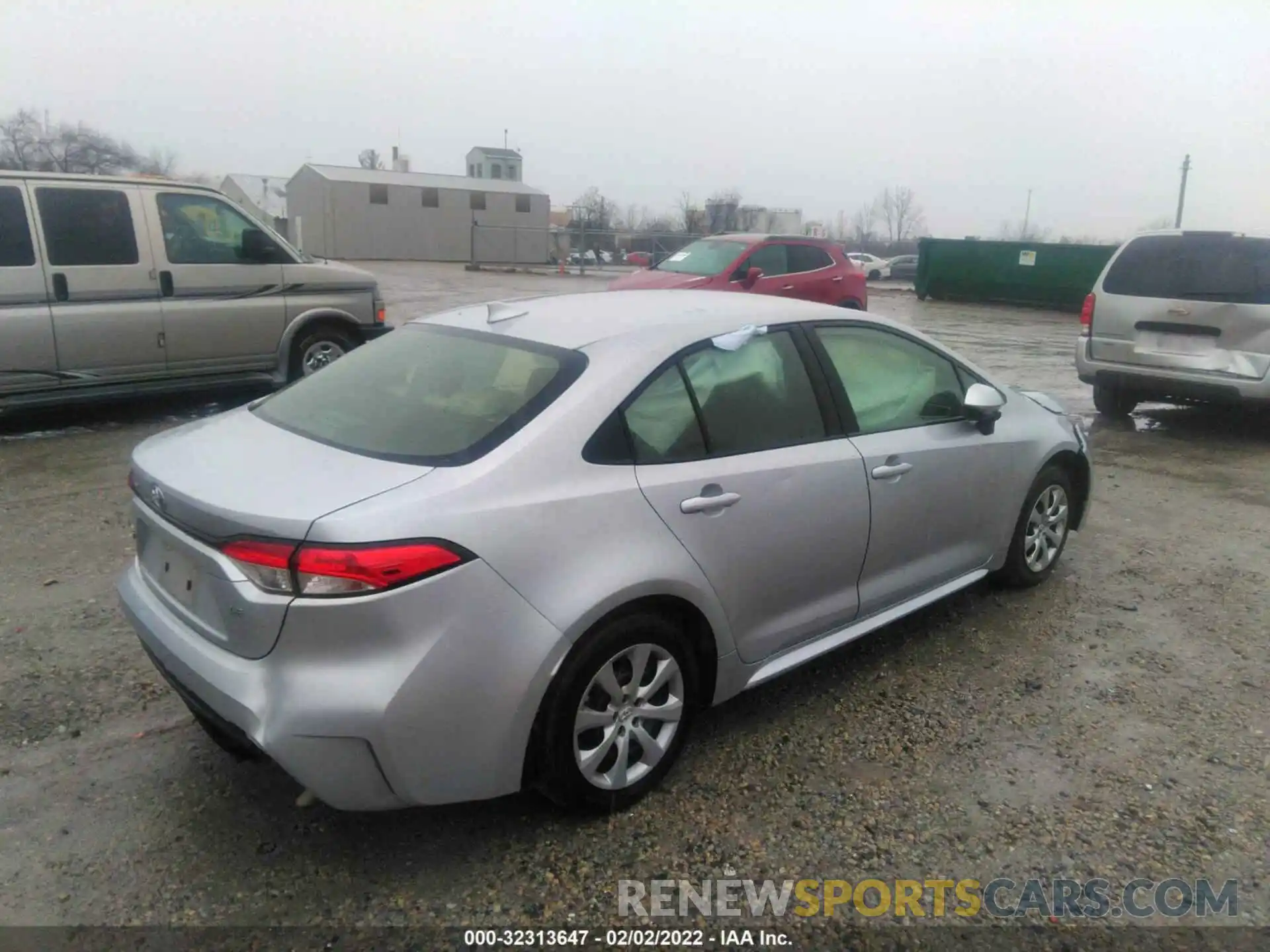 4 Photograph of a damaged car JTDEPMAEXMJ148174 TOYOTA COROLLA 2021