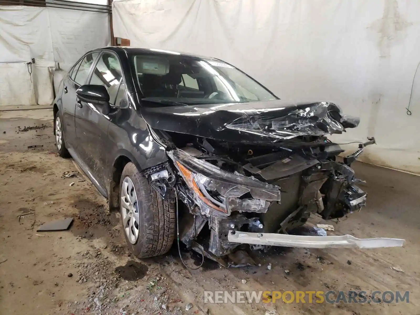 1 Photograph of a damaged car JTDEPMAEXMJ149017 TOYOTA COROLLA 2021