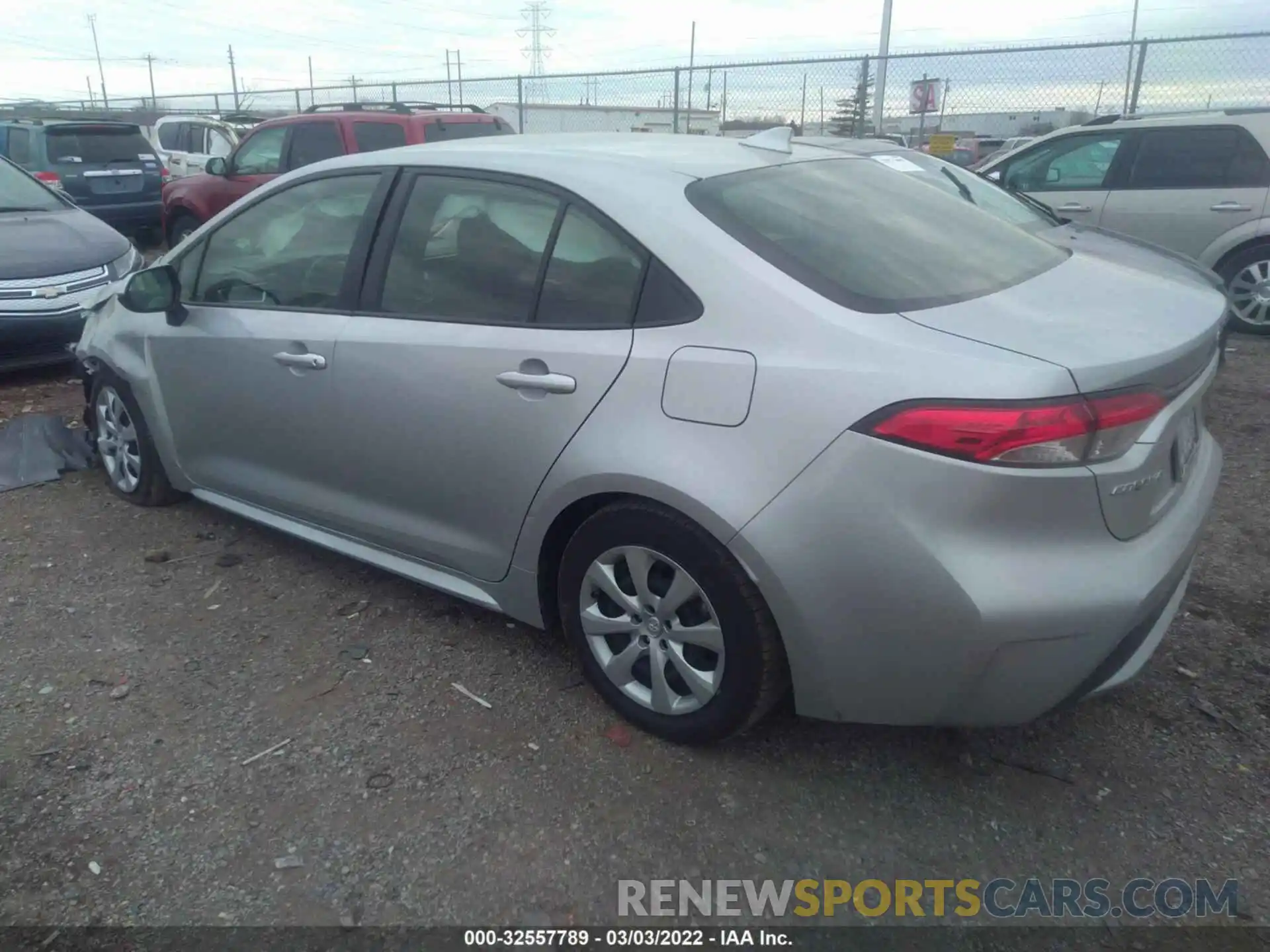 3 Photograph of a damaged car JTDEPMAEXMJ149146 TOYOTA COROLLA 2021