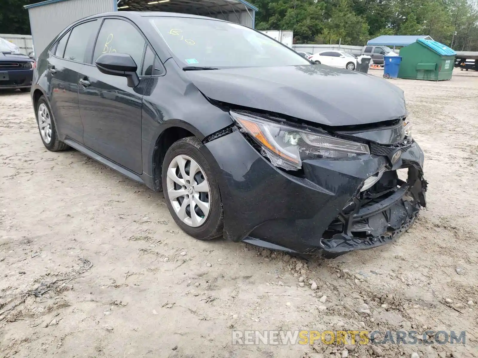 1 Photograph of a damaged car JTDEPMAEXMJ149342 TOYOTA COROLLA 2021