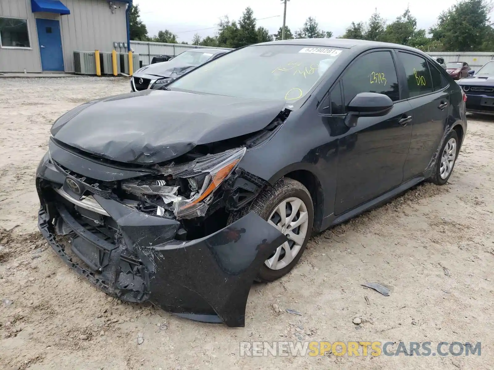 2 Photograph of a damaged car JTDEPMAEXMJ149342 TOYOTA COROLLA 2021