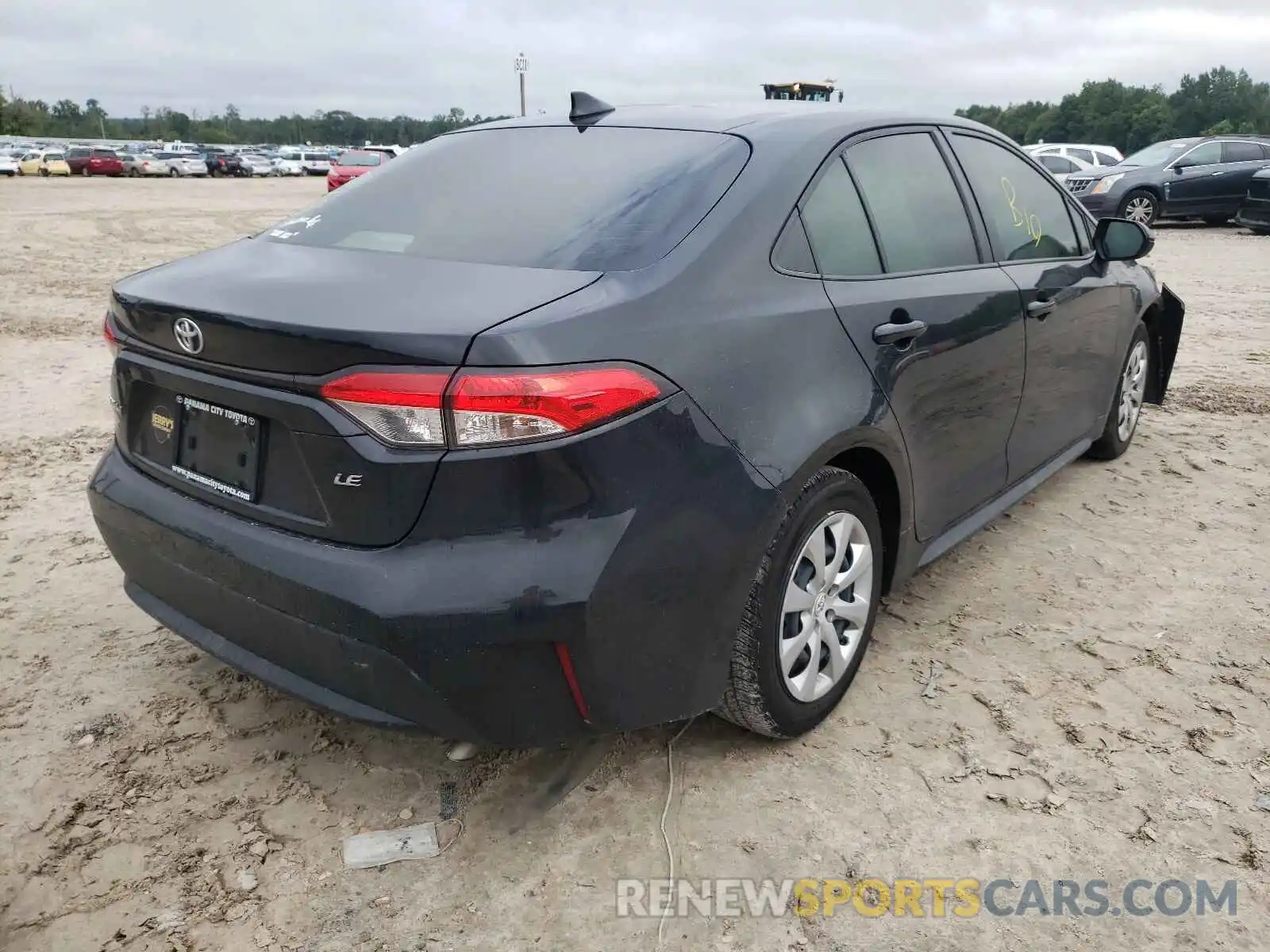 4 Photograph of a damaged car JTDEPMAEXMJ149342 TOYOTA COROLLA 2021