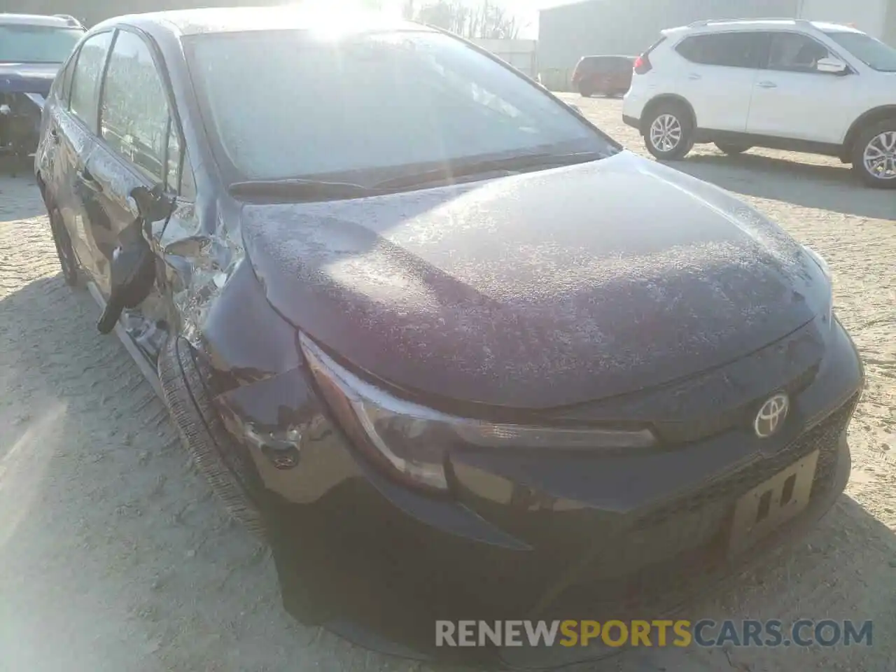 1 Photograph of a damaged car JTDEPMAEXMJ149681 TOYOTA COROLLA 2021