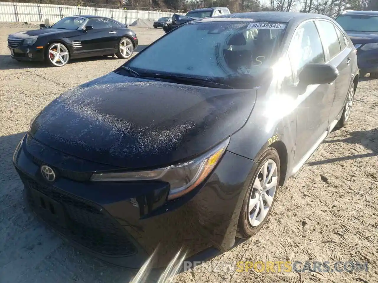 2 Photograph of a damaged car JTDEPMAEXMJ149681 TOYOTA COROLLA 2021