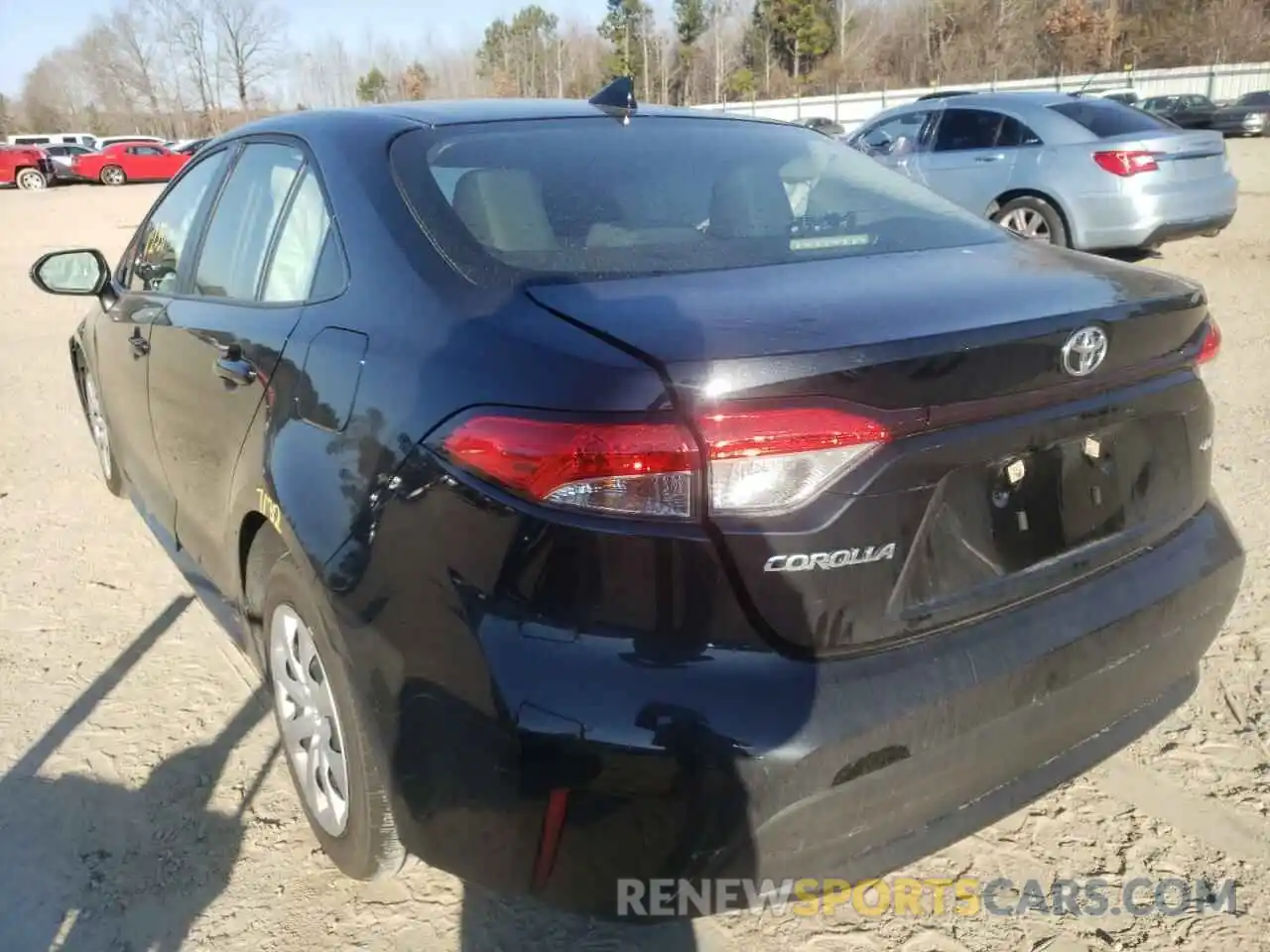 3 Photograph of a damaged car JTDEPMAEXMJ149681 TOYOTA COROLLA 2021