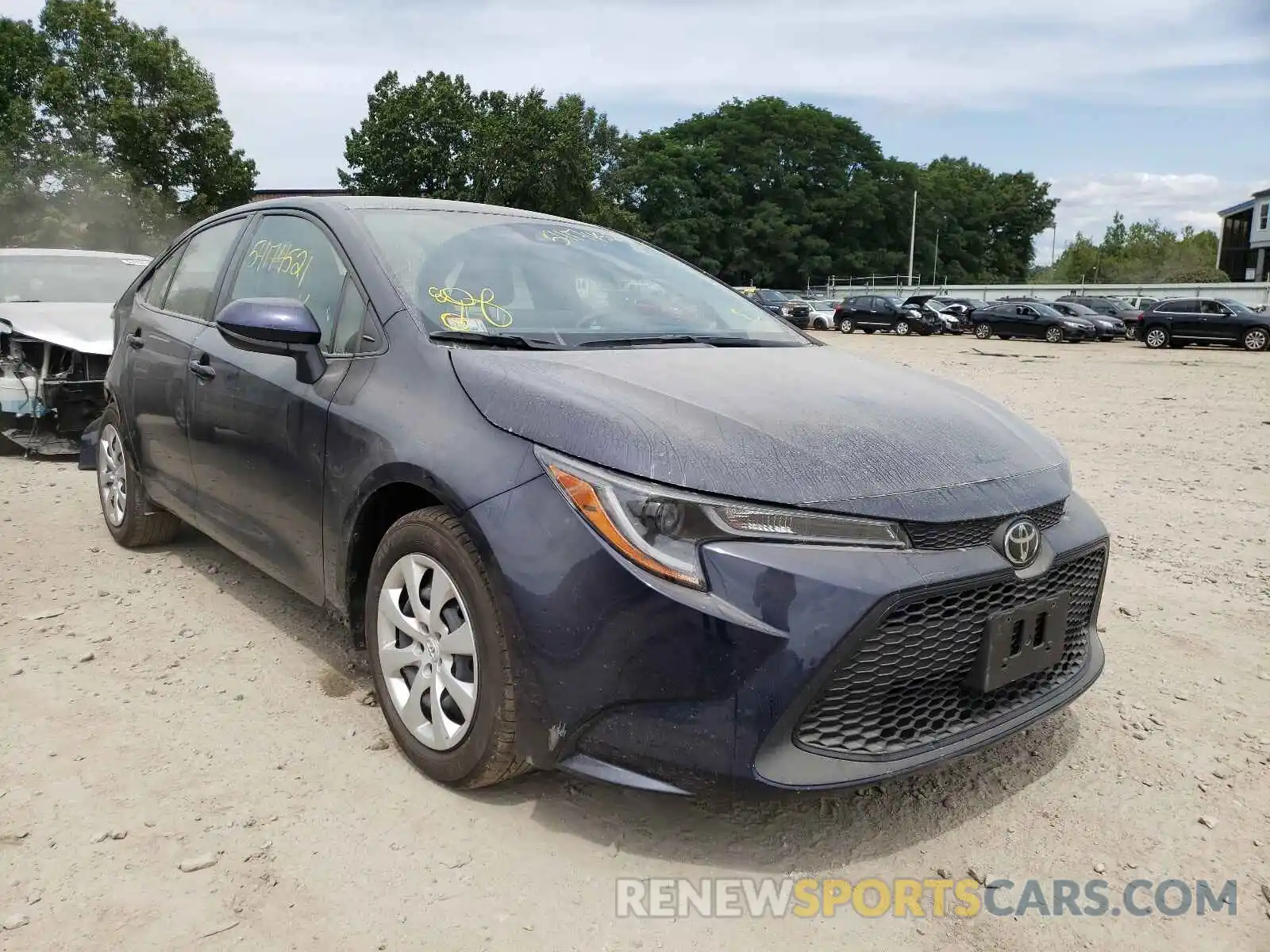 1 Photograph of a damaged car JTDEPMAEXMJ150085 TOYOTA COROLLA 2021