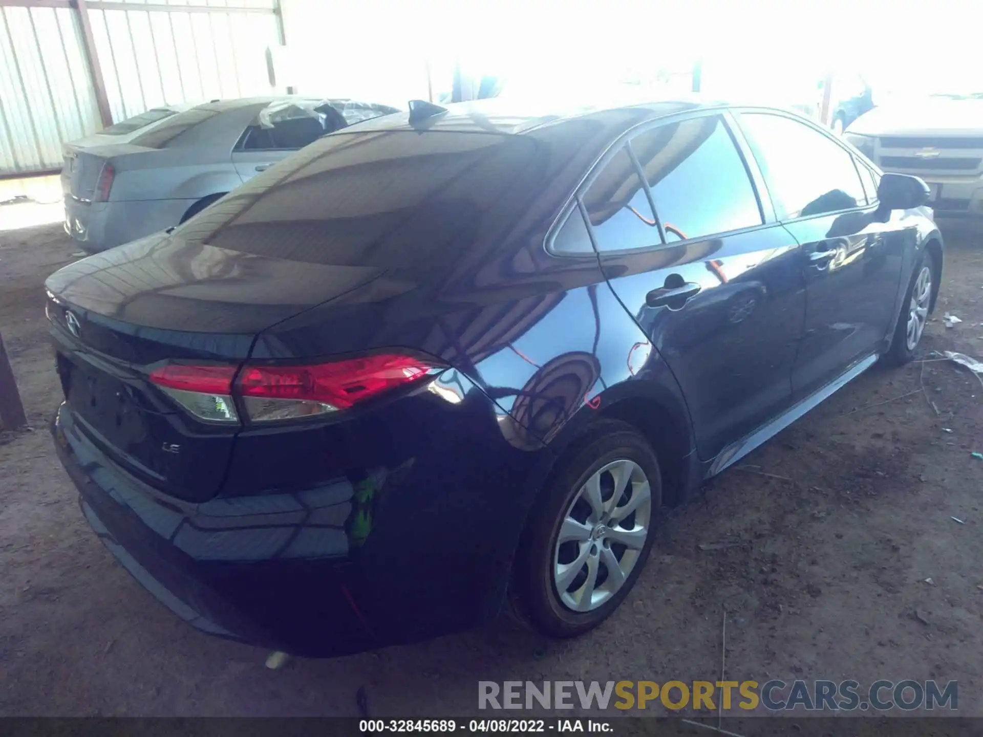 4 Photograph of a damaged car JTDEPMAEXMJ150491 TOYOTA COROLLA 2021