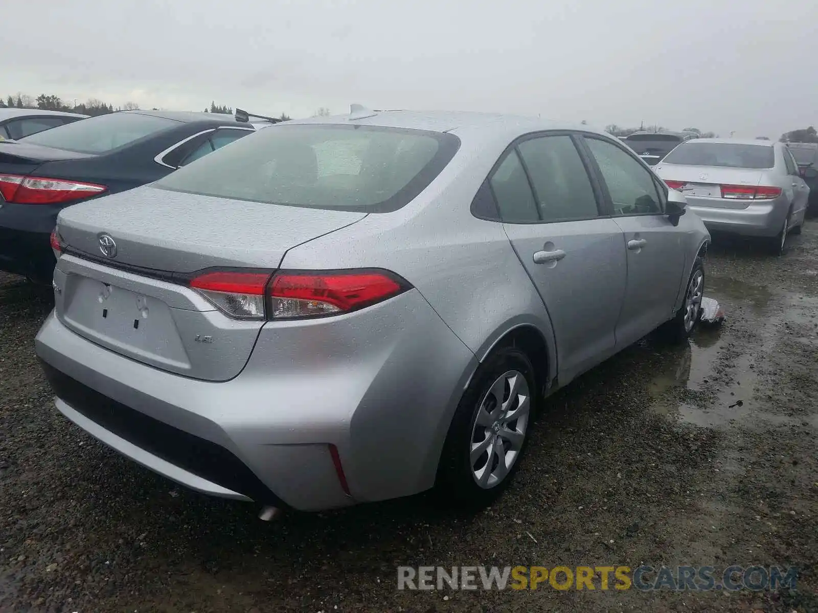 4 Photograph of a damaged car JTDEPMAEXMJ151298 TOYOTA COROLLA 2021