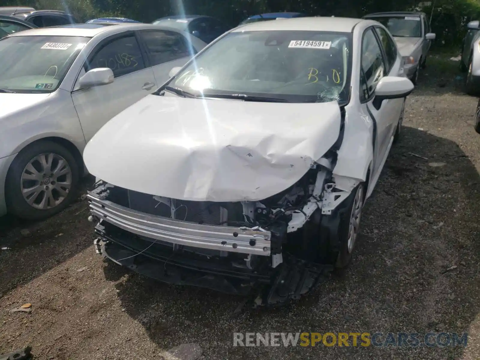 2 Photograph of a damaged car JTDEPMAEXMJ152550 TOYOTA COROLLA 2021