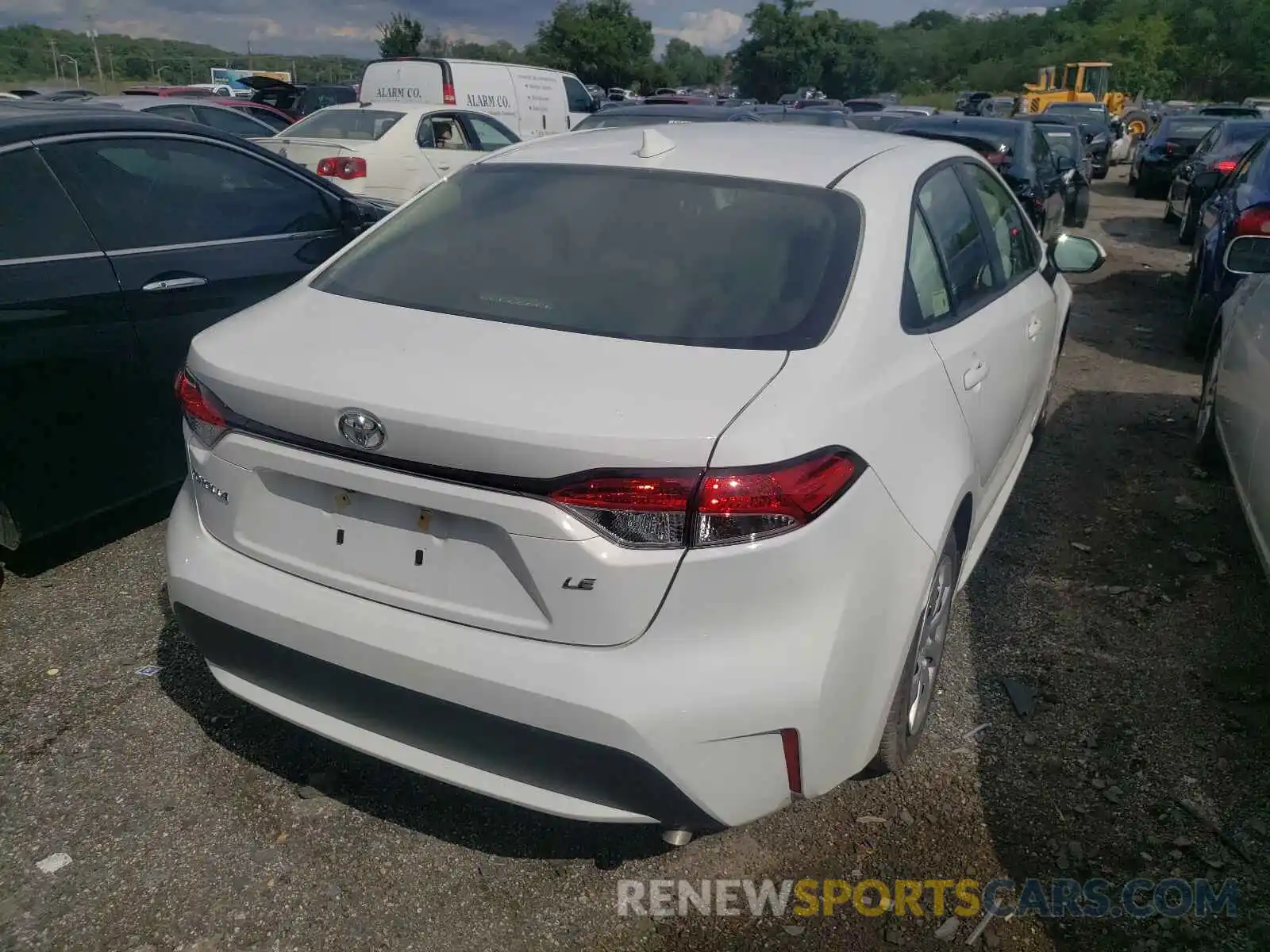 4 Photograph of a damaged car JTDEPMAEXMJ152550 TOYOTA COROLLA 2021