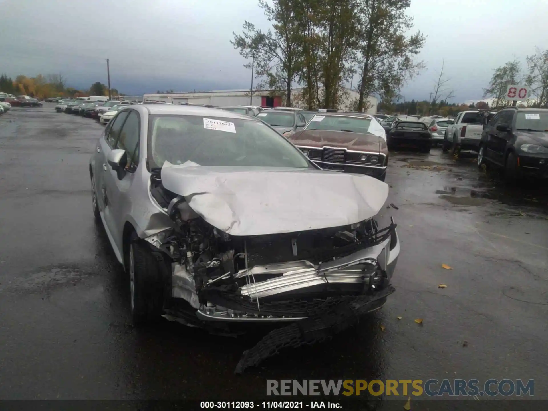 6 Photograph of a damaged car JTDEPMAEXMJ152788 TOYOTA COROLLA 2021