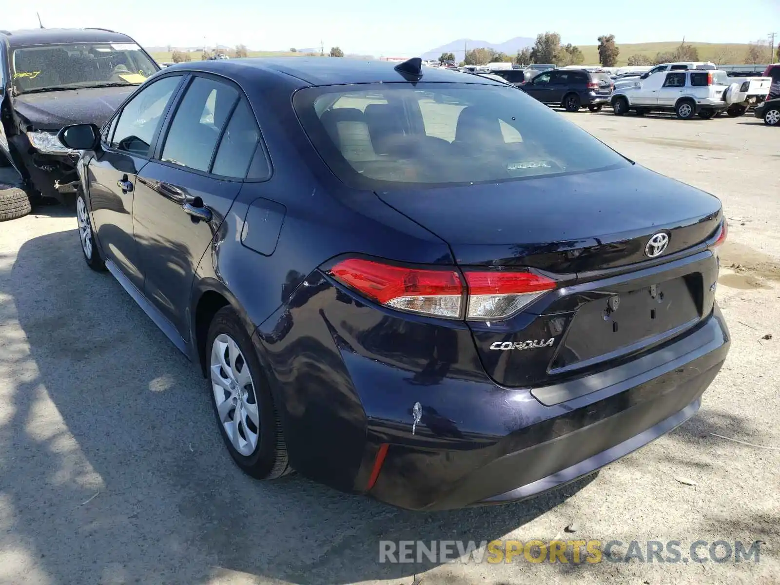 3 Photograph of a damaged car JTDEPMAEXMJ153052 TOYOTA COROLLA 2021