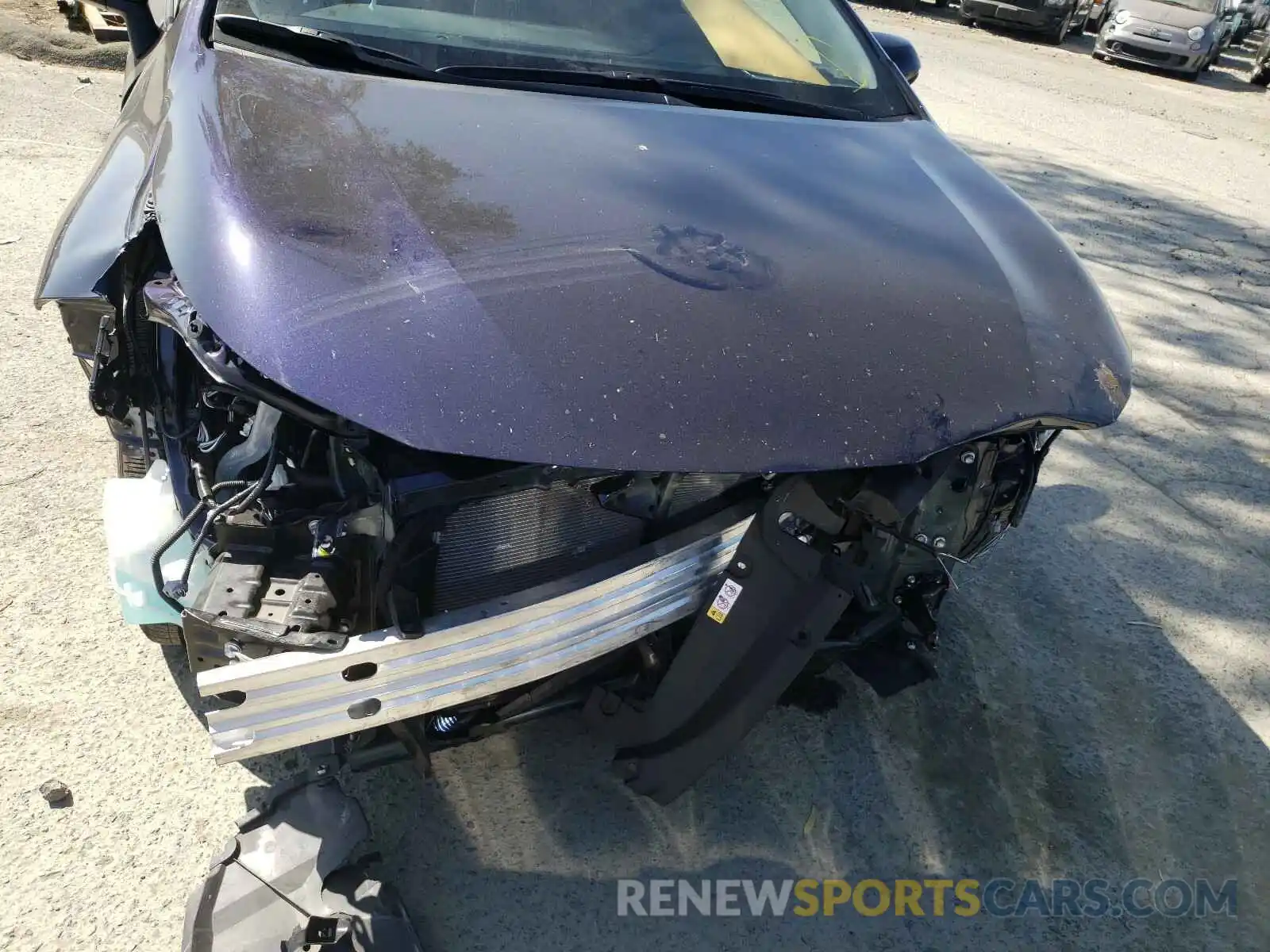 9 Photograph of a damaged car JTDEPMAEXMJ153052 TOYOTA COROLLA 2021