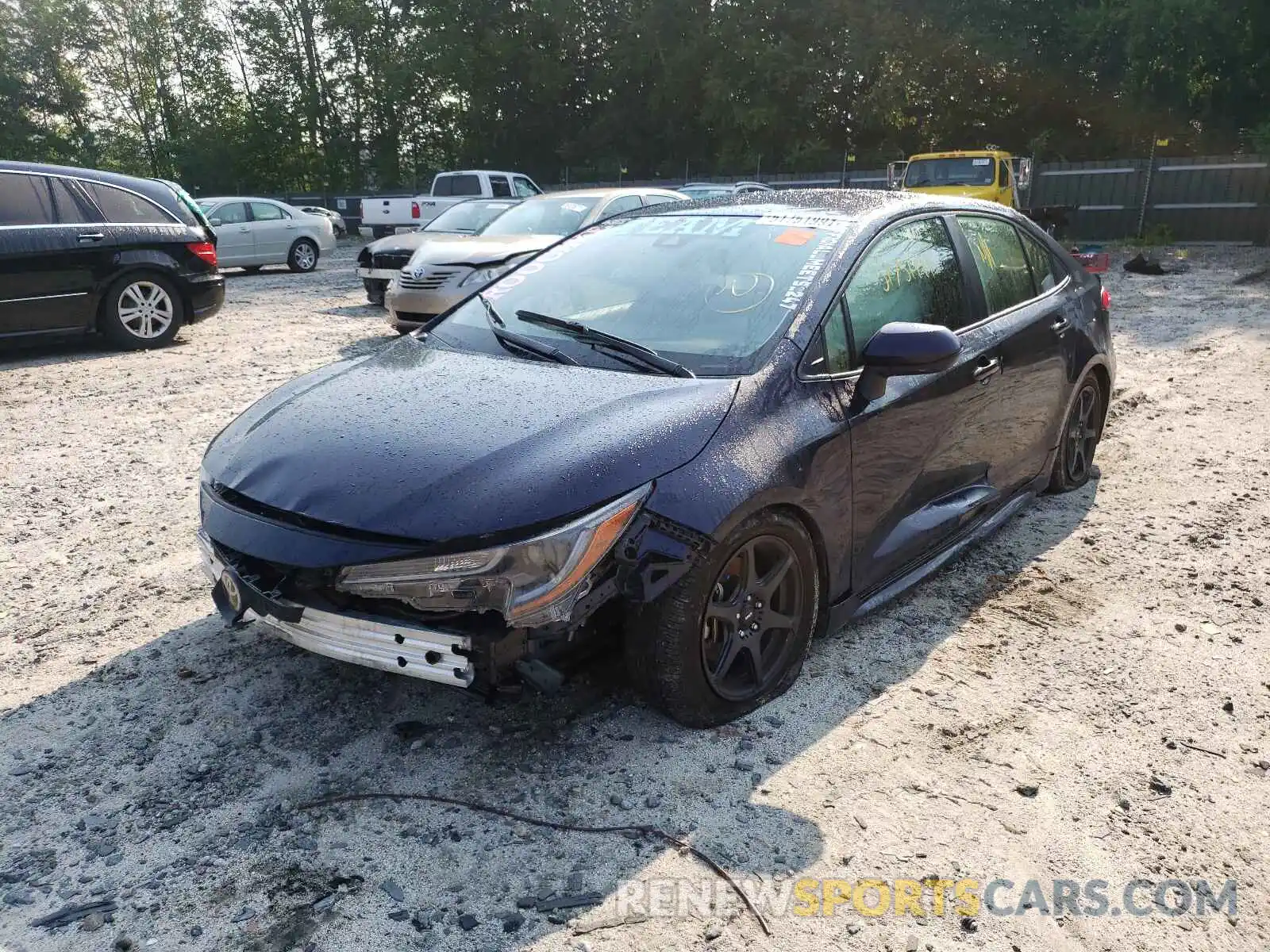 2 Photograph of a damaged car JTDEPMAEXMJ153410 TOYOTA COROLLA 2021