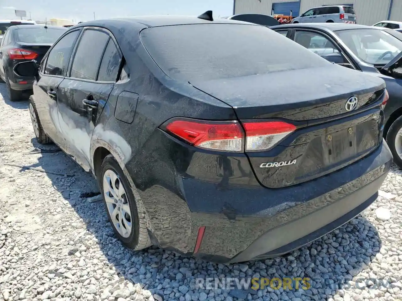 3 Photograph of a damaged car JTDEPMAEXMJ156601 TOYOTA COROLLA 2021