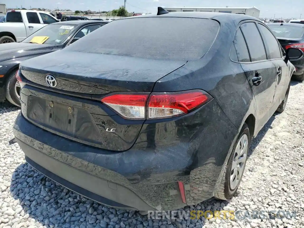 4 Photograph of a damaged car JTDEPMAEXMJ156601 TOYOTA COROLLA 2021