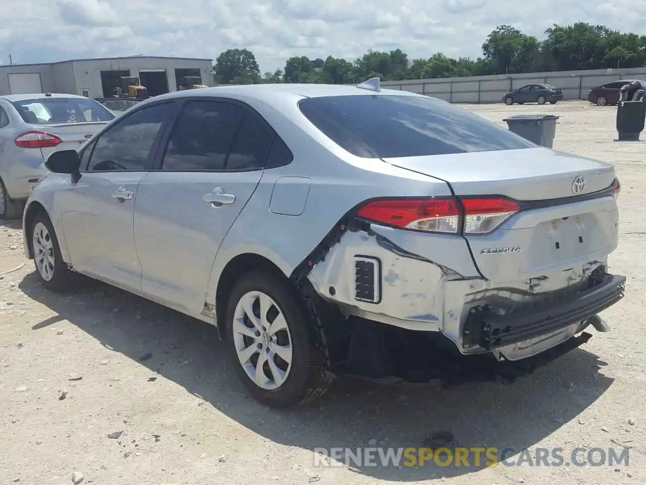 3 Photograph of a damaged car JTDEPMAEXMJ156985 TOYOTA COROLLA 2021