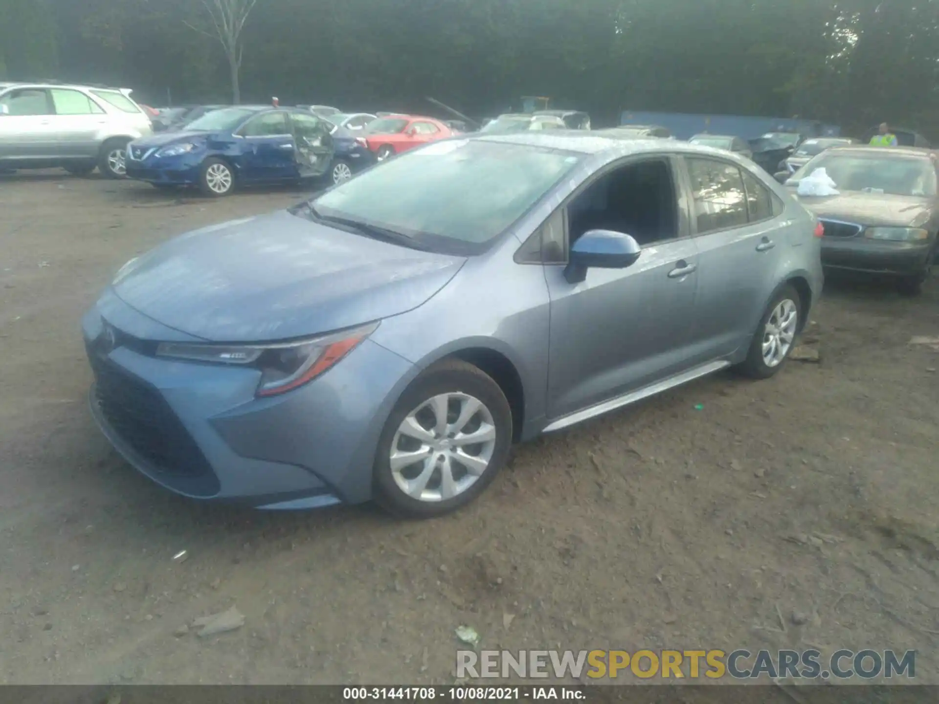 2 Photograph of a damaged car JTDEPMAEXMJ157098 TOYOTA COROLLA 2021