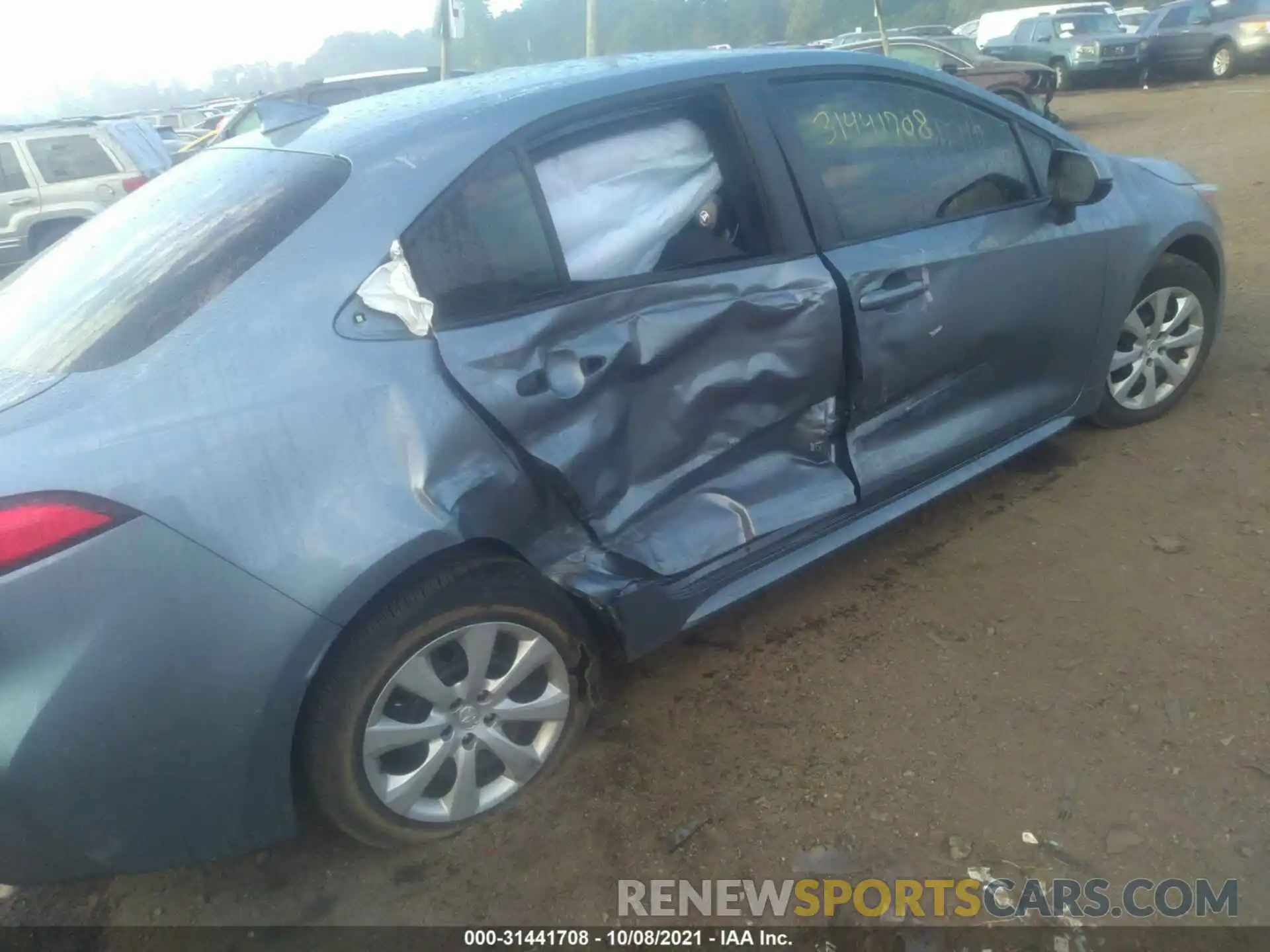 6 Photograph of a damaged car JTDEPMAEXMJ157098 TOYOTA COROLLA 2021