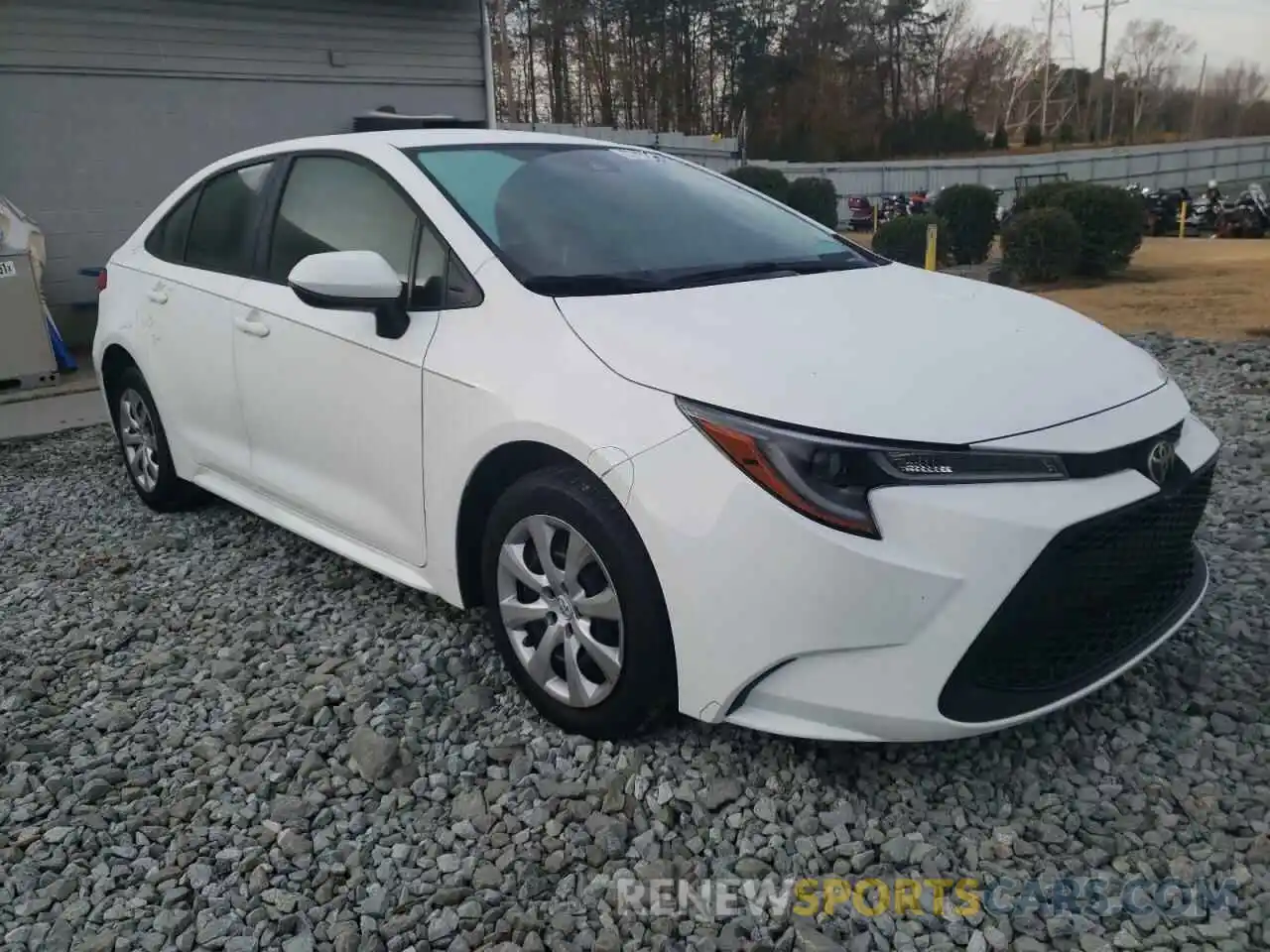 1 Photograph of a damaged car JTDEPMAEXMJ157411 TOYOTA COROLLA 2021