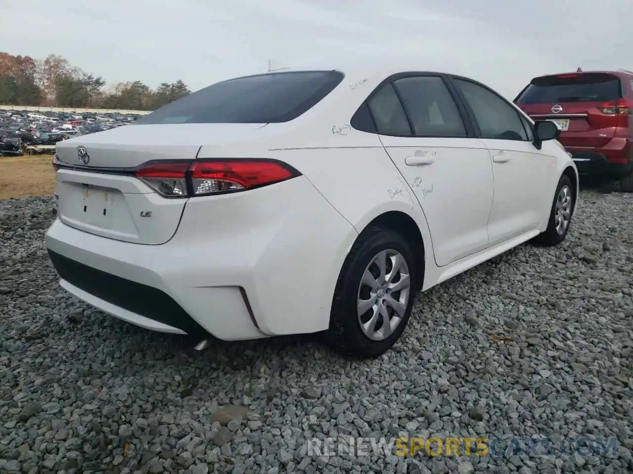 4 Photograph of a damaged car JTDEPMAEXMJ157411 TOYOTA COROLLA 2021