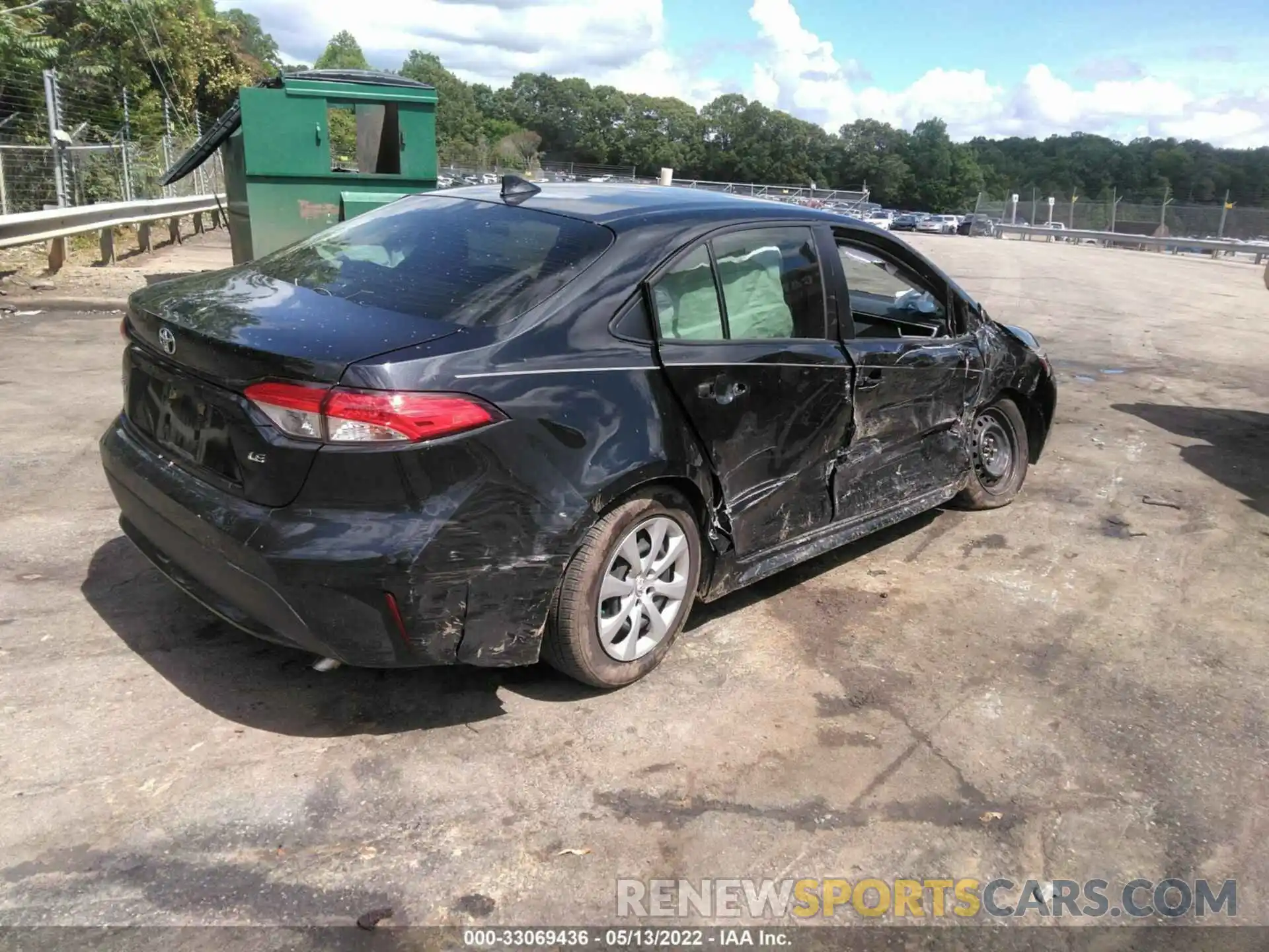 4 Photograph of a damaged car JTDEPMAEXMJ157523 TOYOTA COROLLA 2021