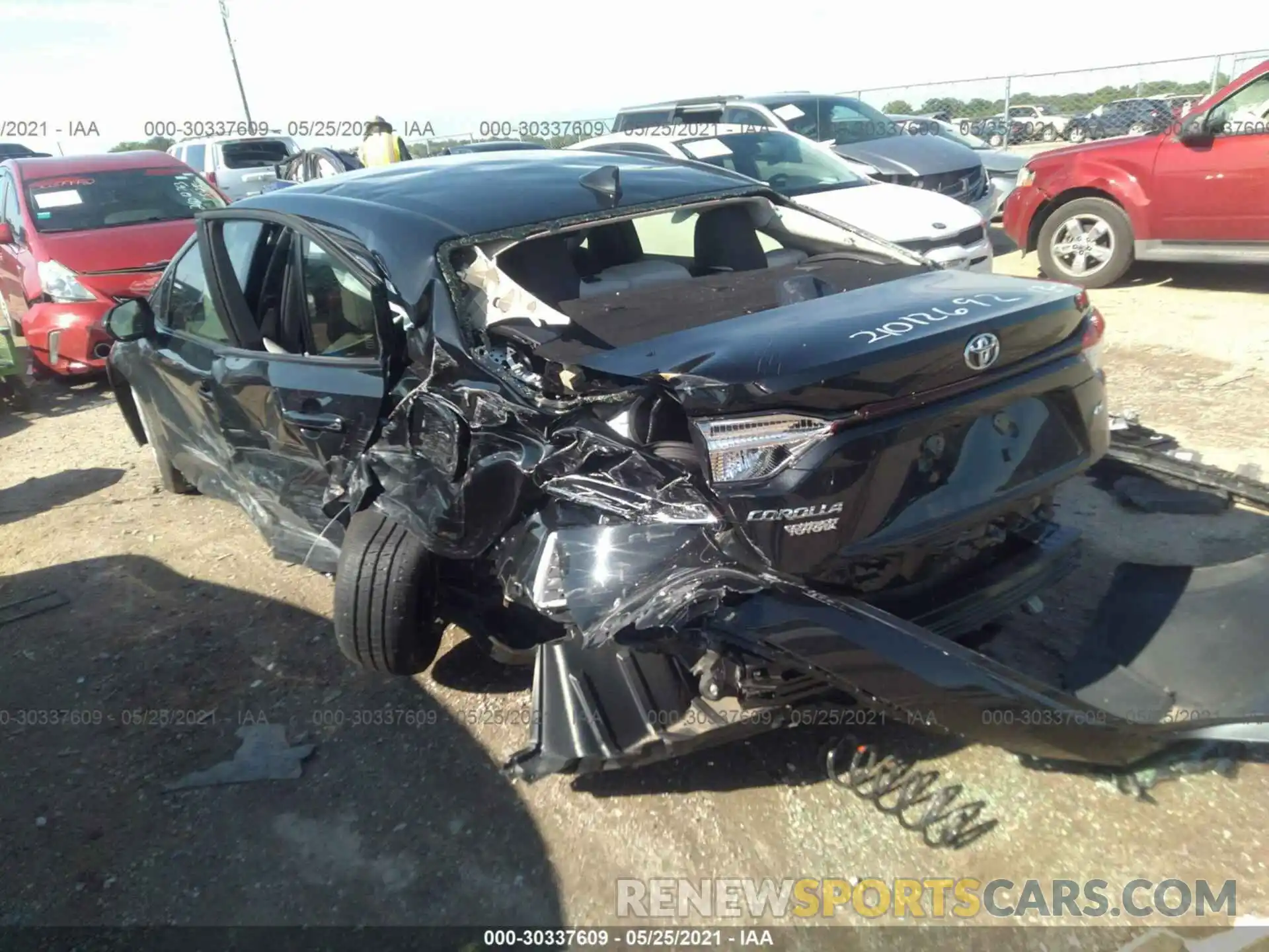 3 Photograph of a damaged car JTDEPMAEXMJ157943 TOYOTA COROLLA 2021