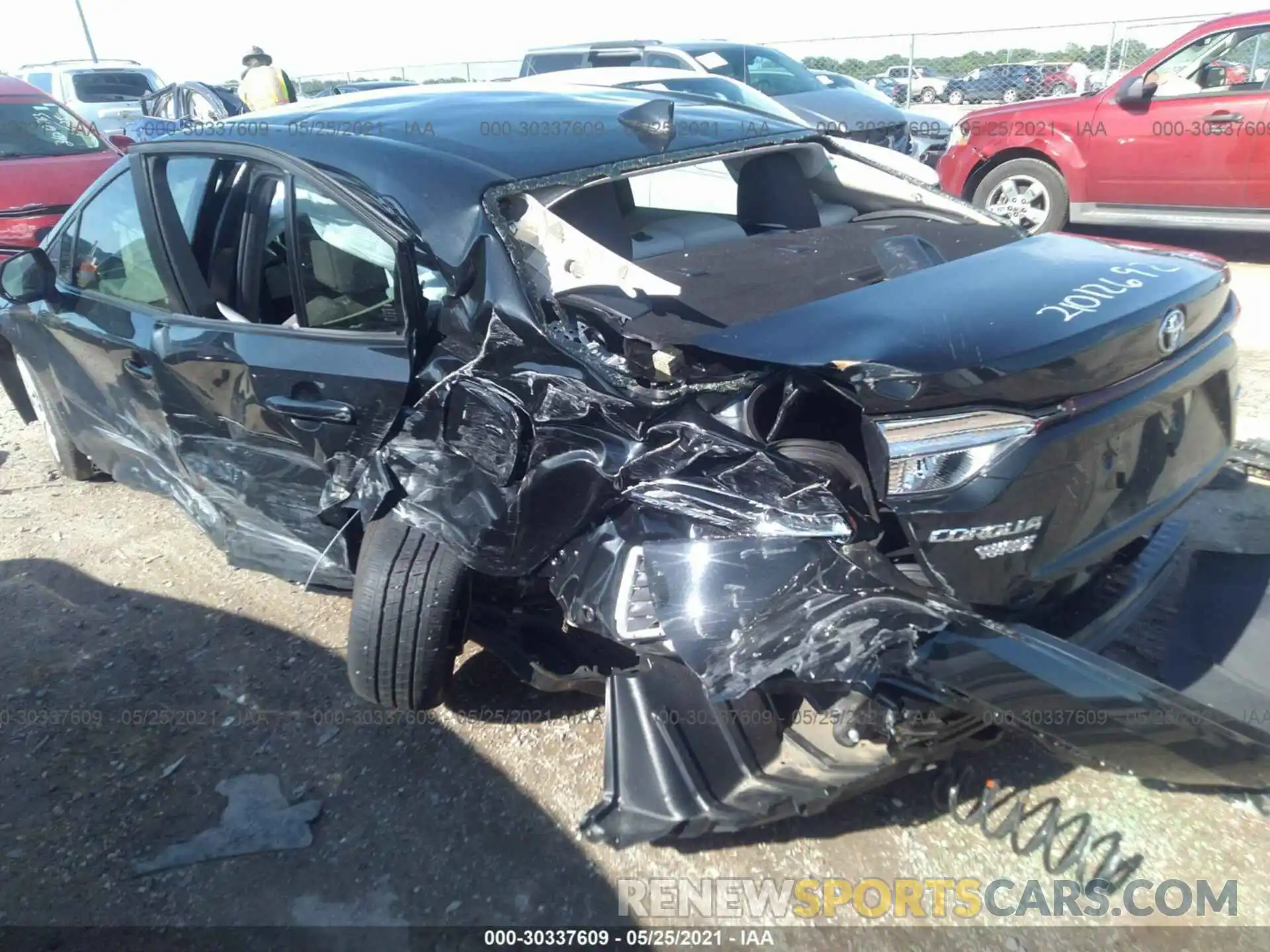 6 Photograph of a damaged car JTDEPMAEXMJ157943 TOYOTA COROLLA 2021