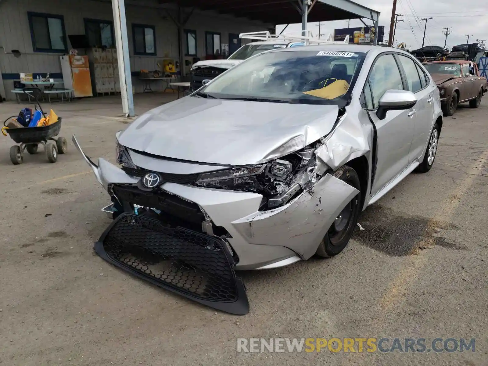 2 Photograph of a damaged car JTDEPMAEXMJ158008 TOYOTA COROLLA 2021