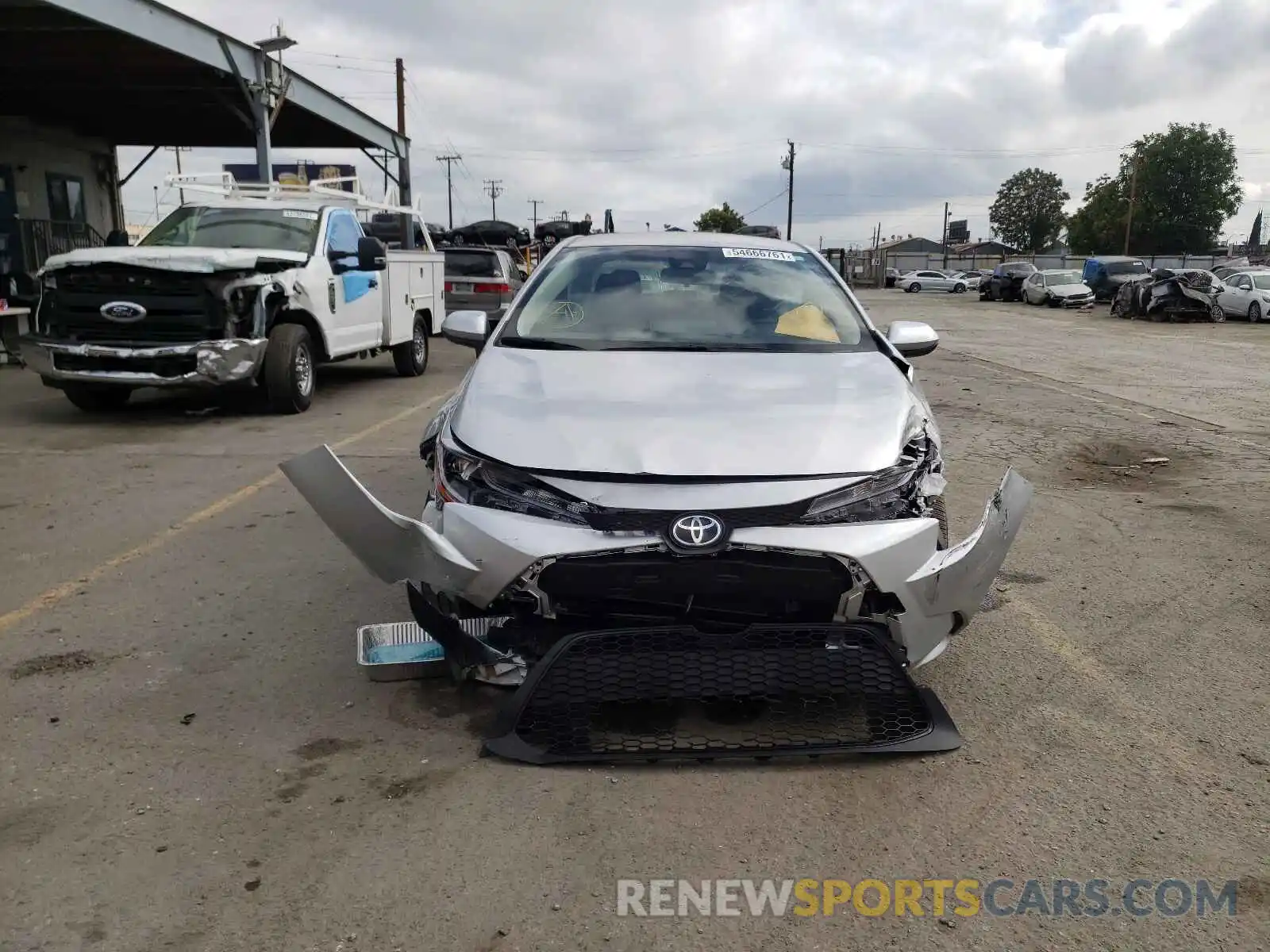 9 Photograph of a damaged car JTDEPMAEXMJ158008 TOYOTA COROLLA 2021