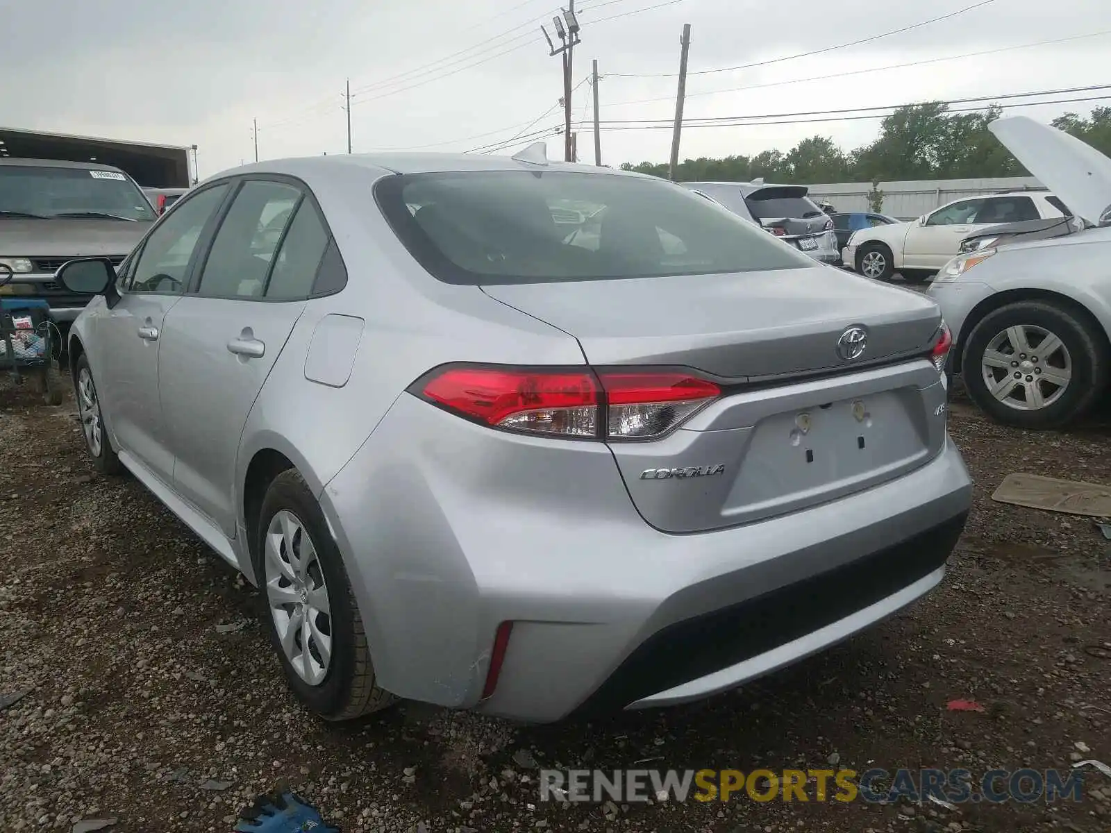 3 Photograph of a damaged car JTDEPMAEXMJ158025 TOYOTA COROLLA 2021