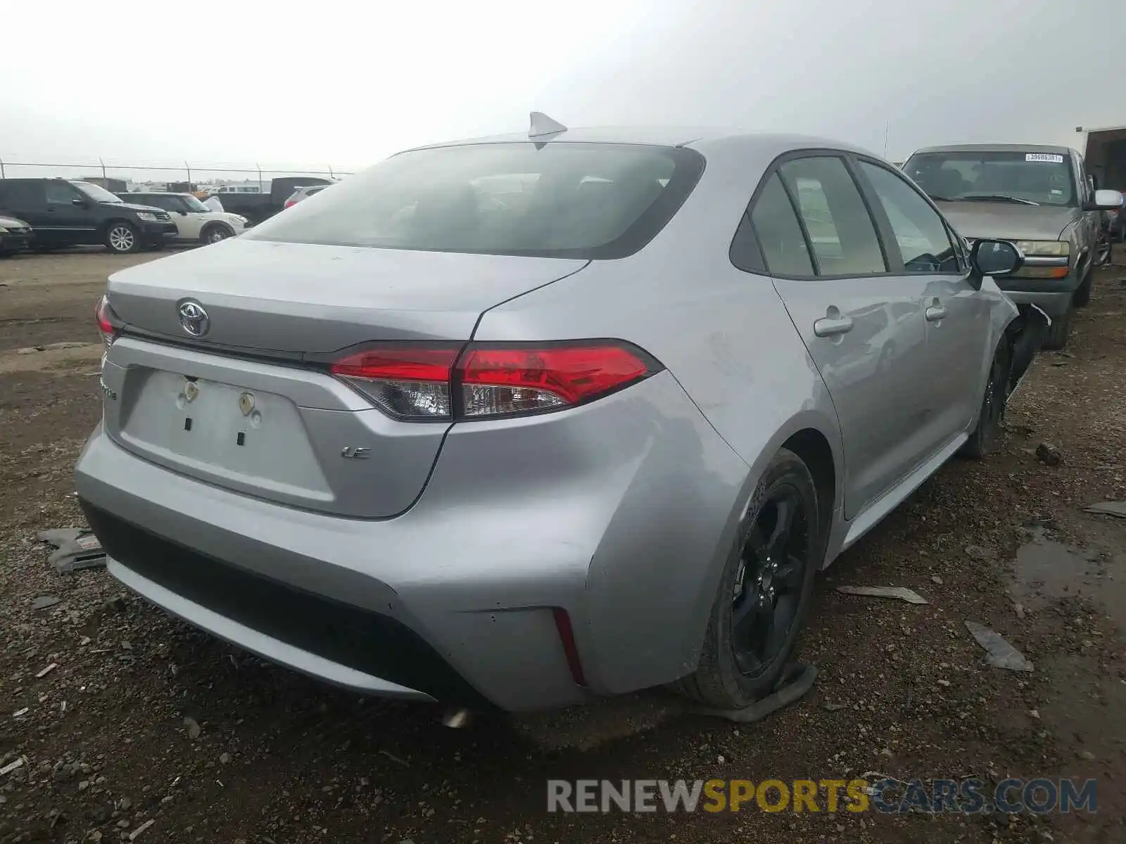 4 Photograph of a damaged car JTDEPMAEXMJ158025 TOYOTA COROLLA 2021