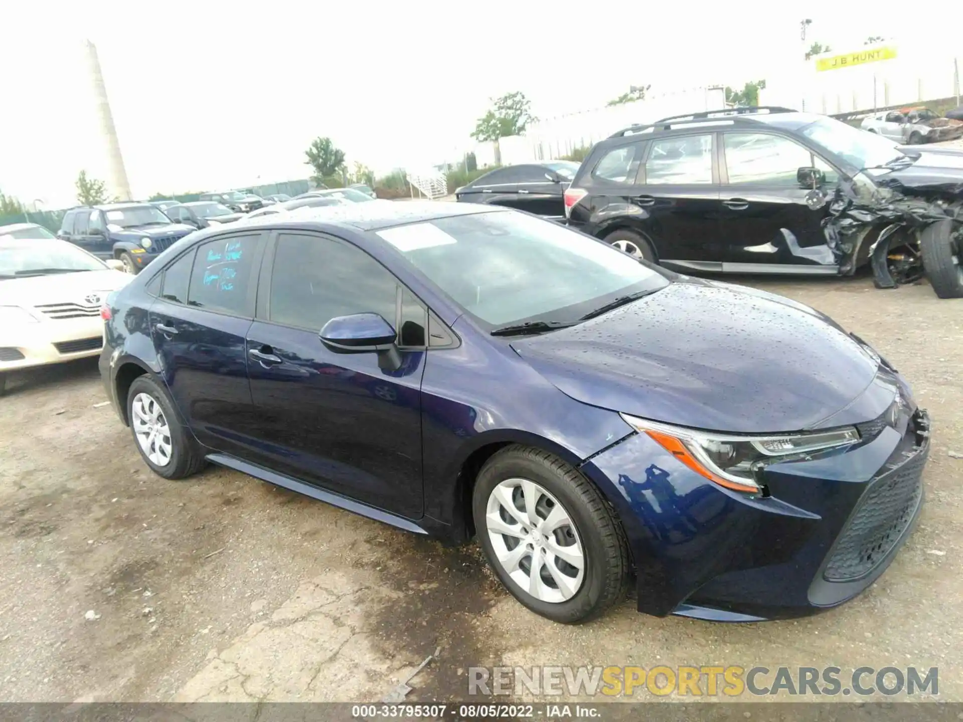 1 Photograph of a damaged car JTDEPMAEXMJ159742 TOYOTA COROLLA 2021