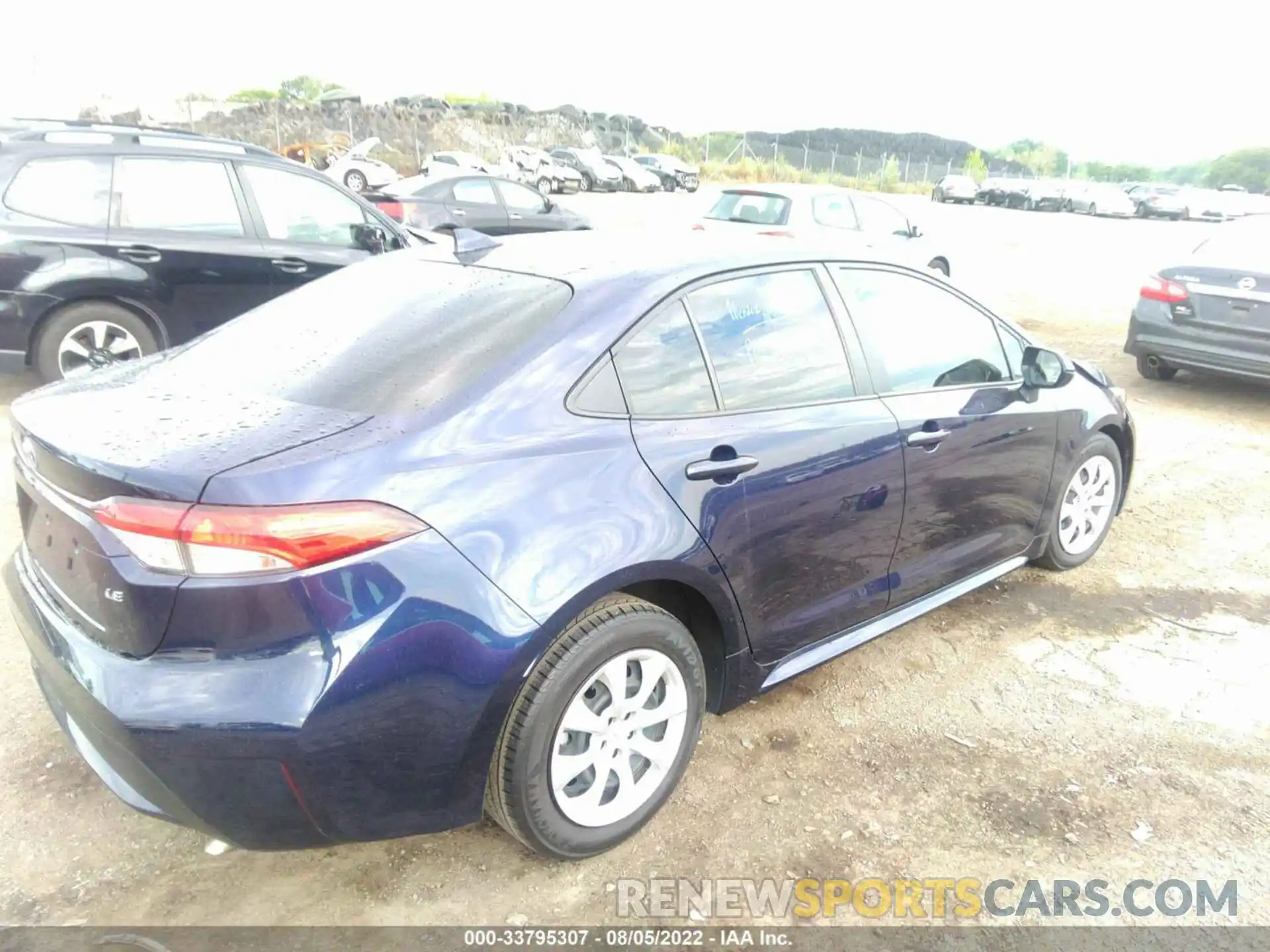 4 Photograph of a damaged car JTDEPMAEXMJ159742 TOYOTA COROLLA 2021