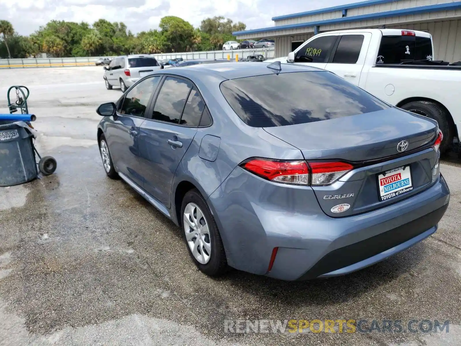 3 Photograph of a damaged car JTDEPMAEXMJ160485 TOYOTA COROLLA 2021