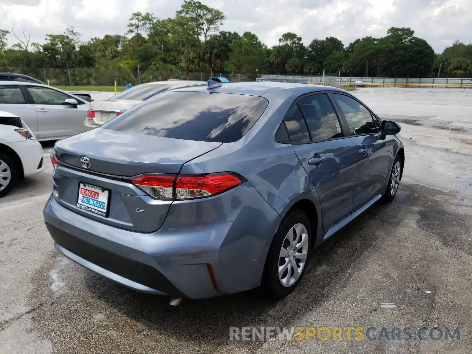 4 Photograph of a damaged car JTDEPMAEXMJ160485 TOYOTA COROLLA 2021