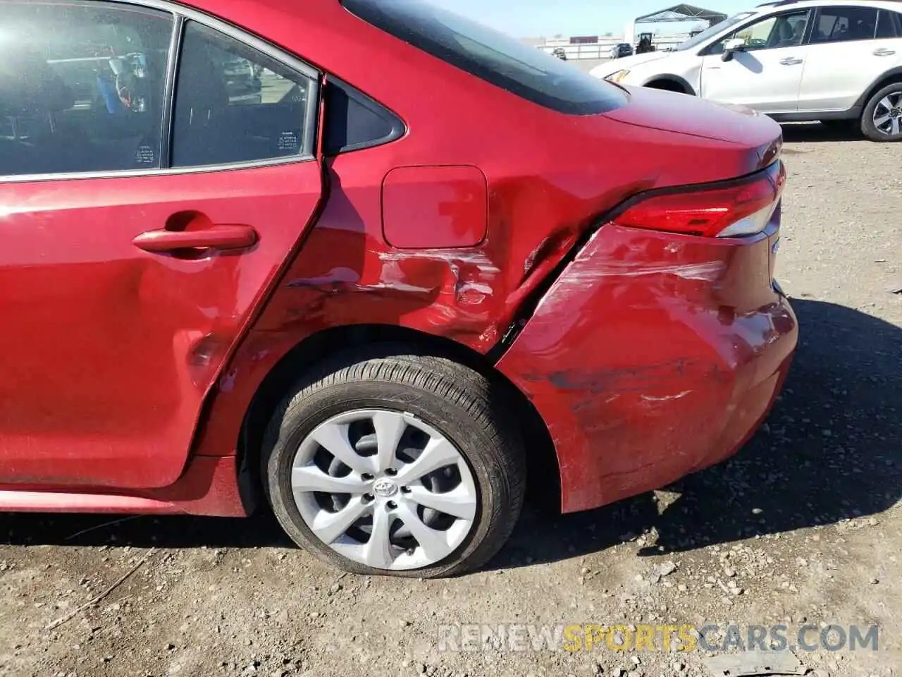 9 Photograph of a damaged car JTDEPMAEXMJ160583 TOYOTA COROLLA 2021